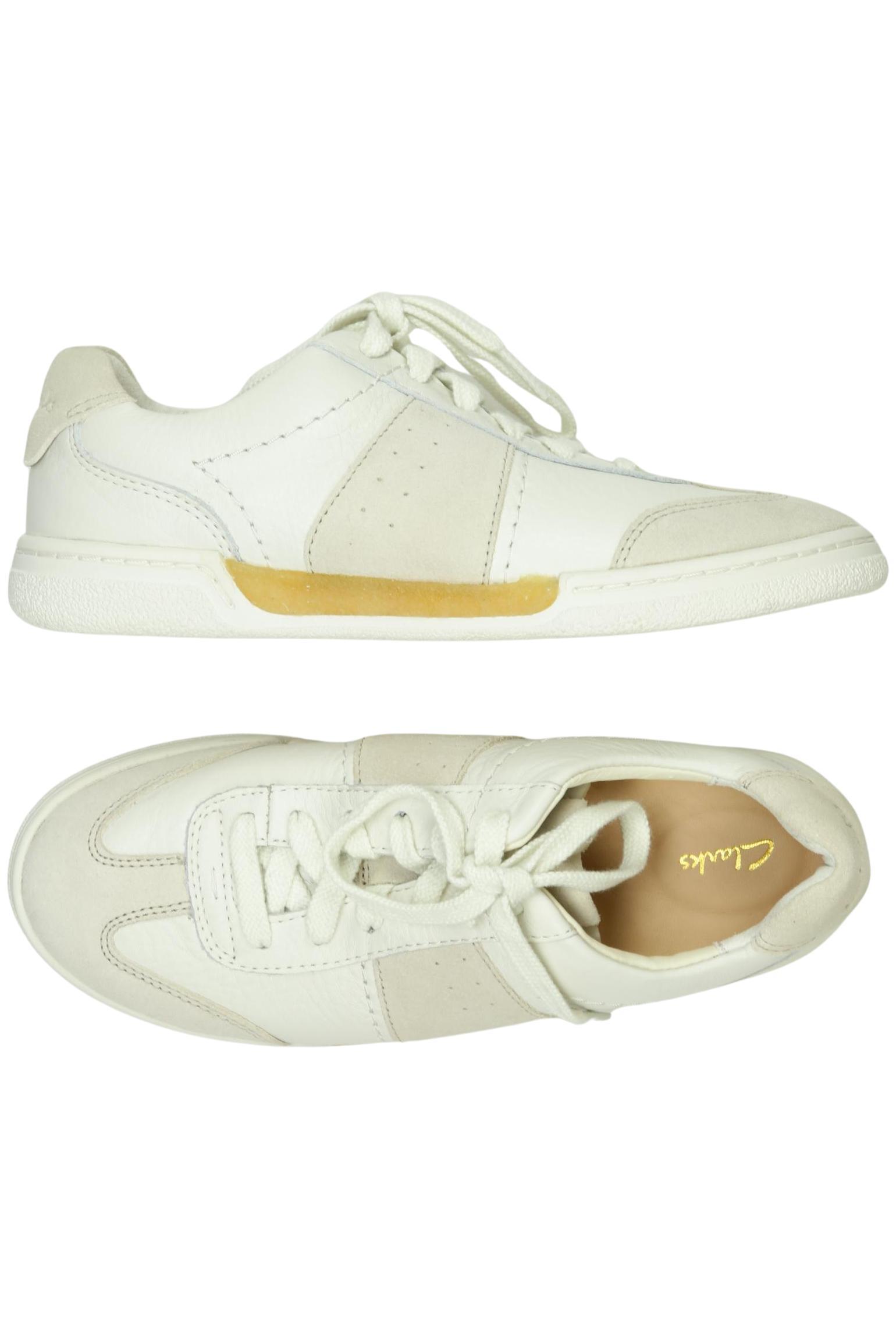 

Clarks Damen Sneakers, weiß, Gr. 37.5