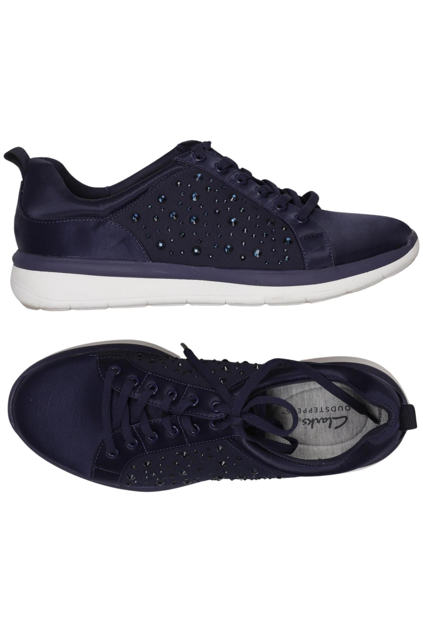 

Clarks Damen Sneakers, marineblau, Gr. 39.5