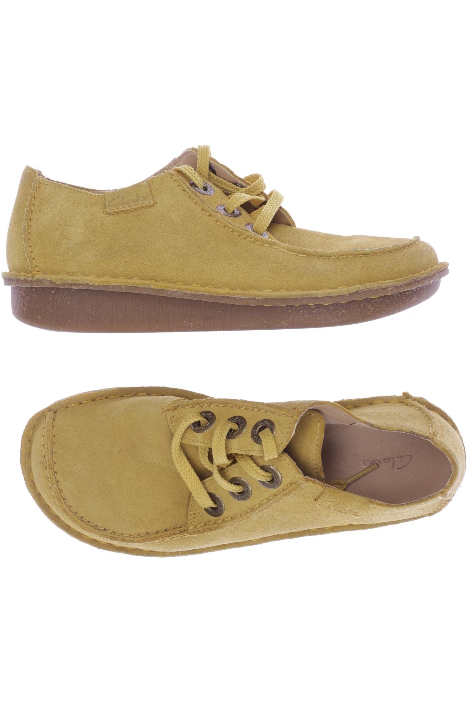 

Clarks Damen Sneakers, gelb, Gr. 37.5