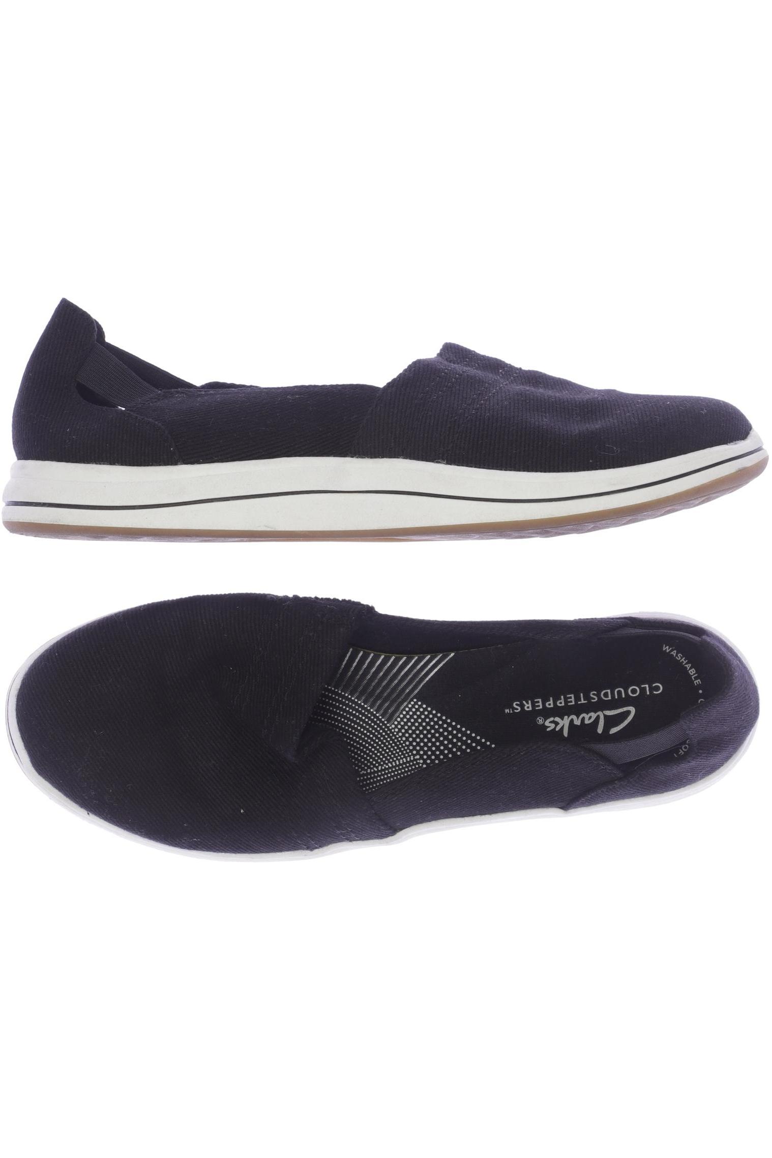 

Clarks Damen Sneakers, schwarz, Gr. 37