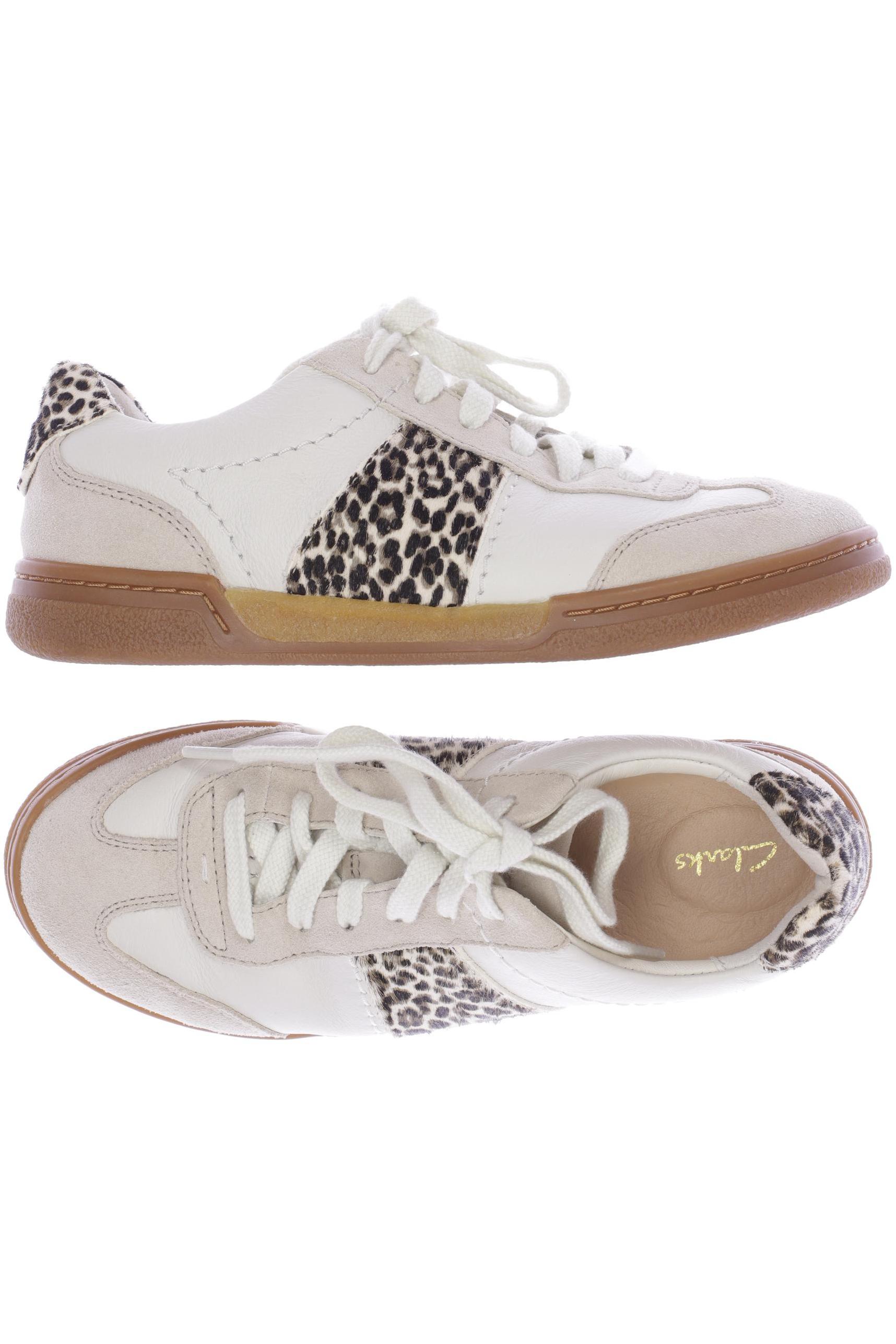 

Clarks Damen Sneakers, cremeweiß