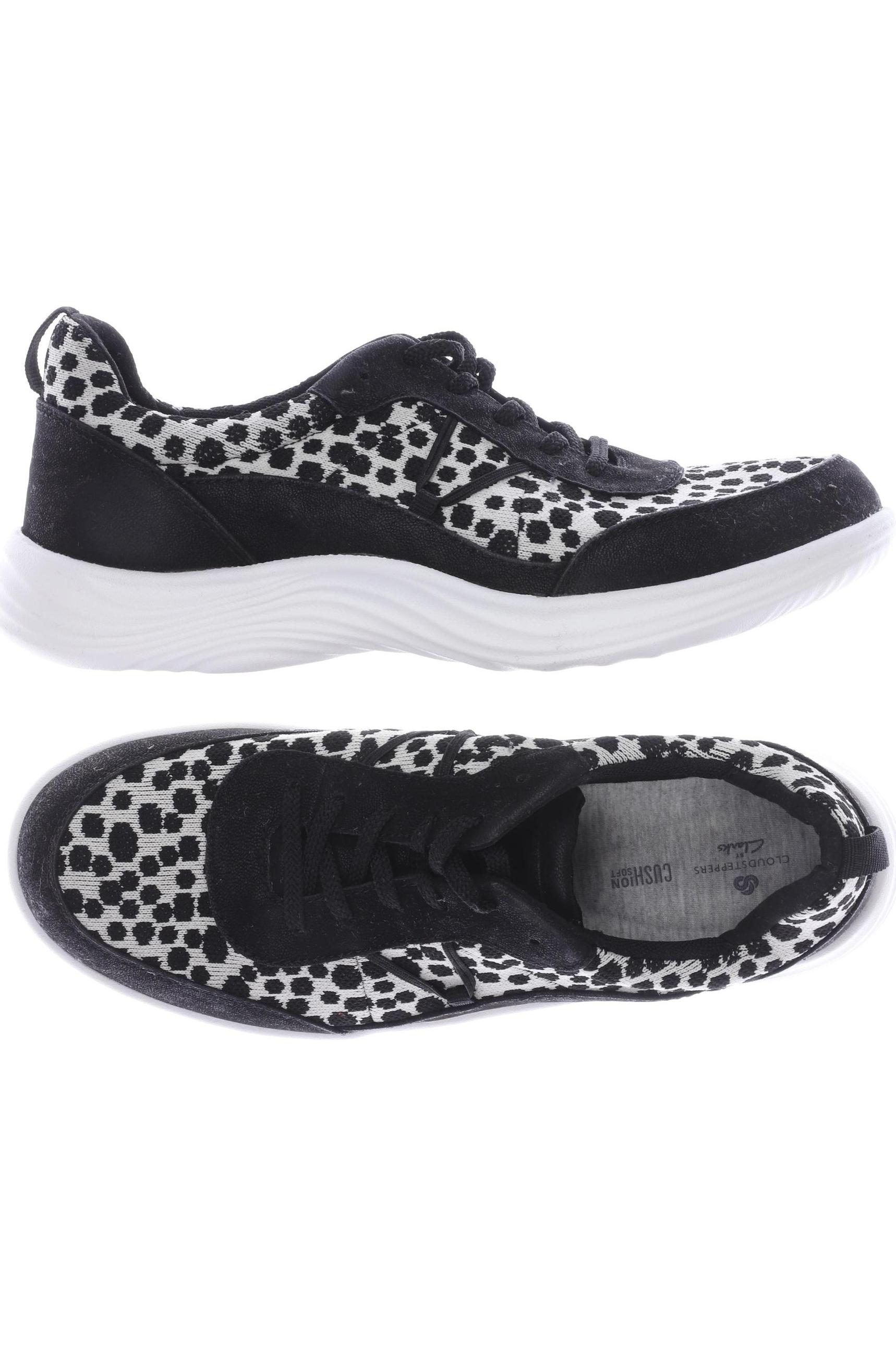 

Clarks Damen Sneakers, schwarz, Gr. 40