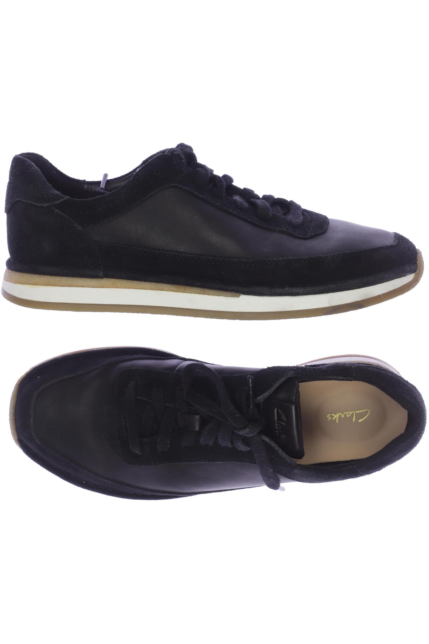 

Clarks Damen Sneakers, schwarz, Gr. 42