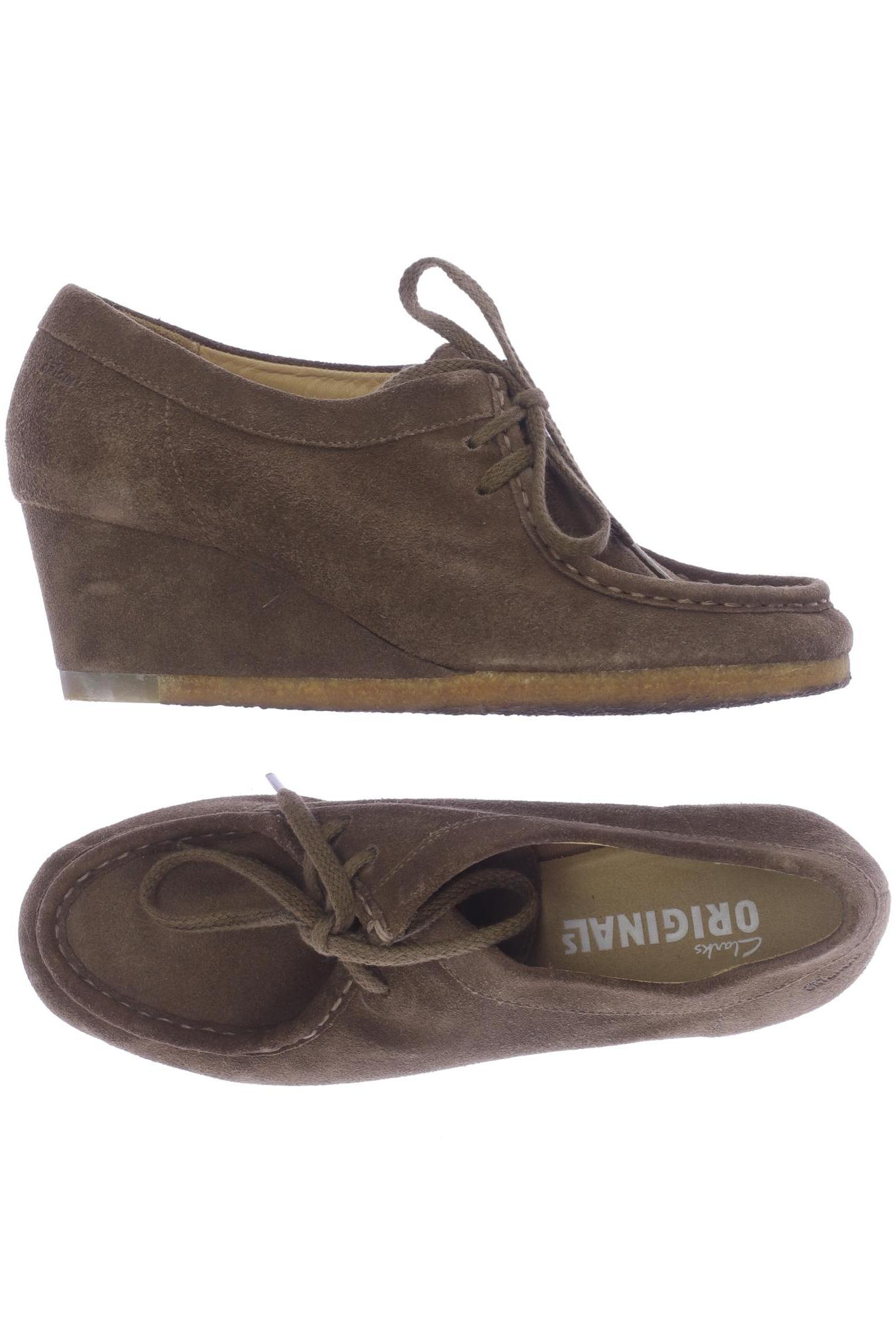 

Clarks Damen Sneakers, braun, Gr. 5.5