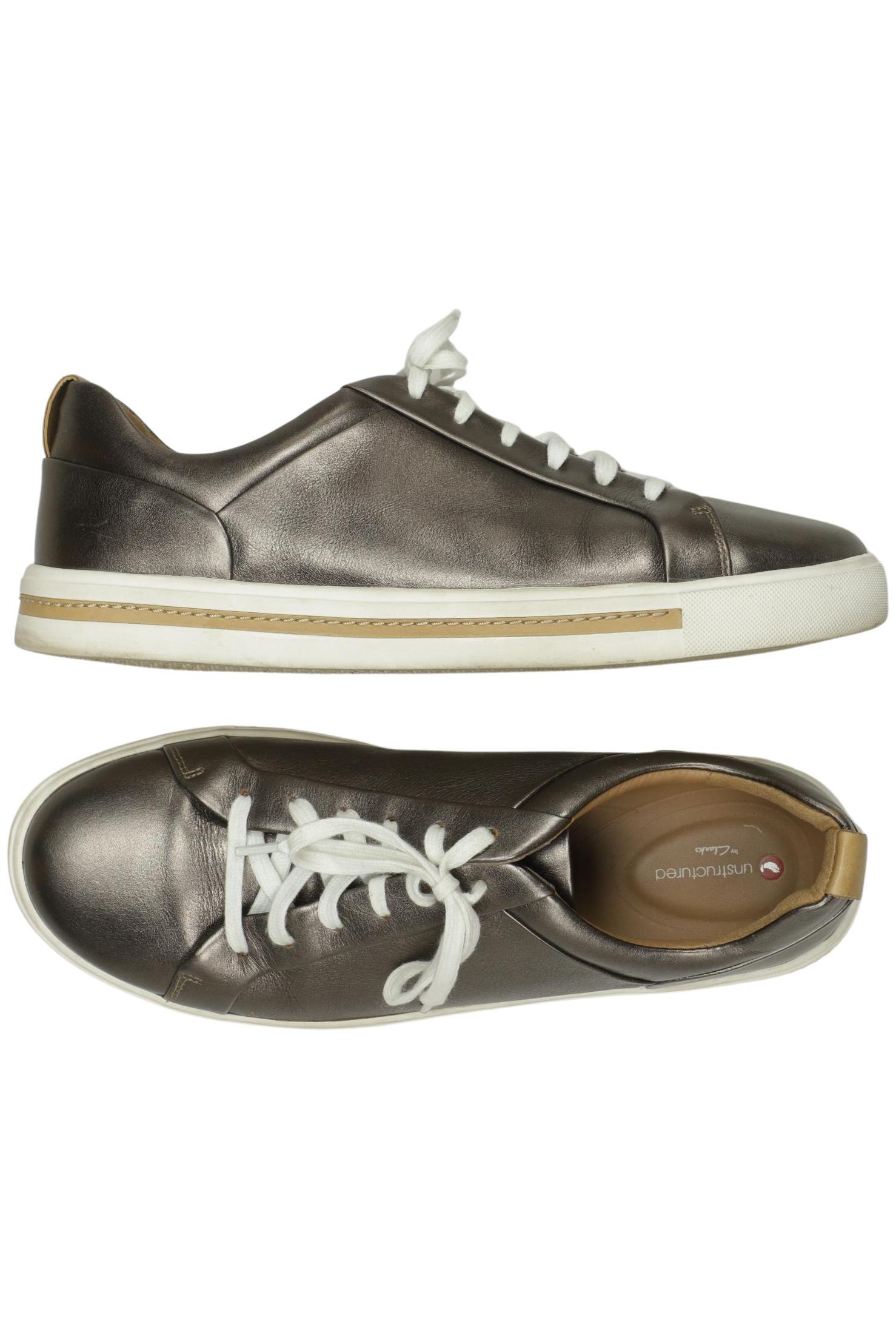 

Clarks Damen Sneakers, silber, Gr. 41