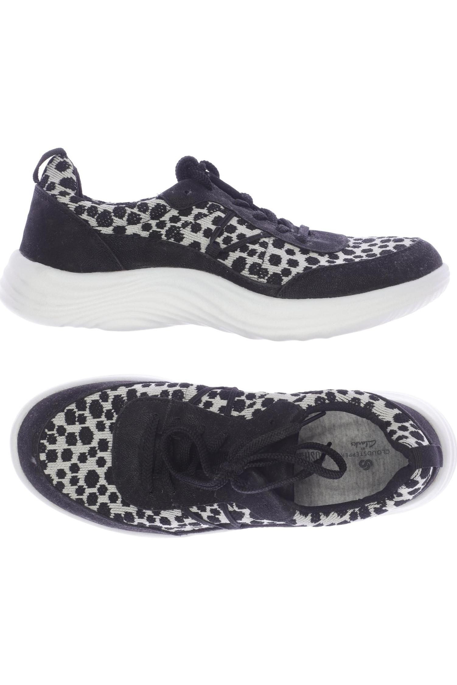 

Clarks Damen Sneakers, schwarz, Gr. 37