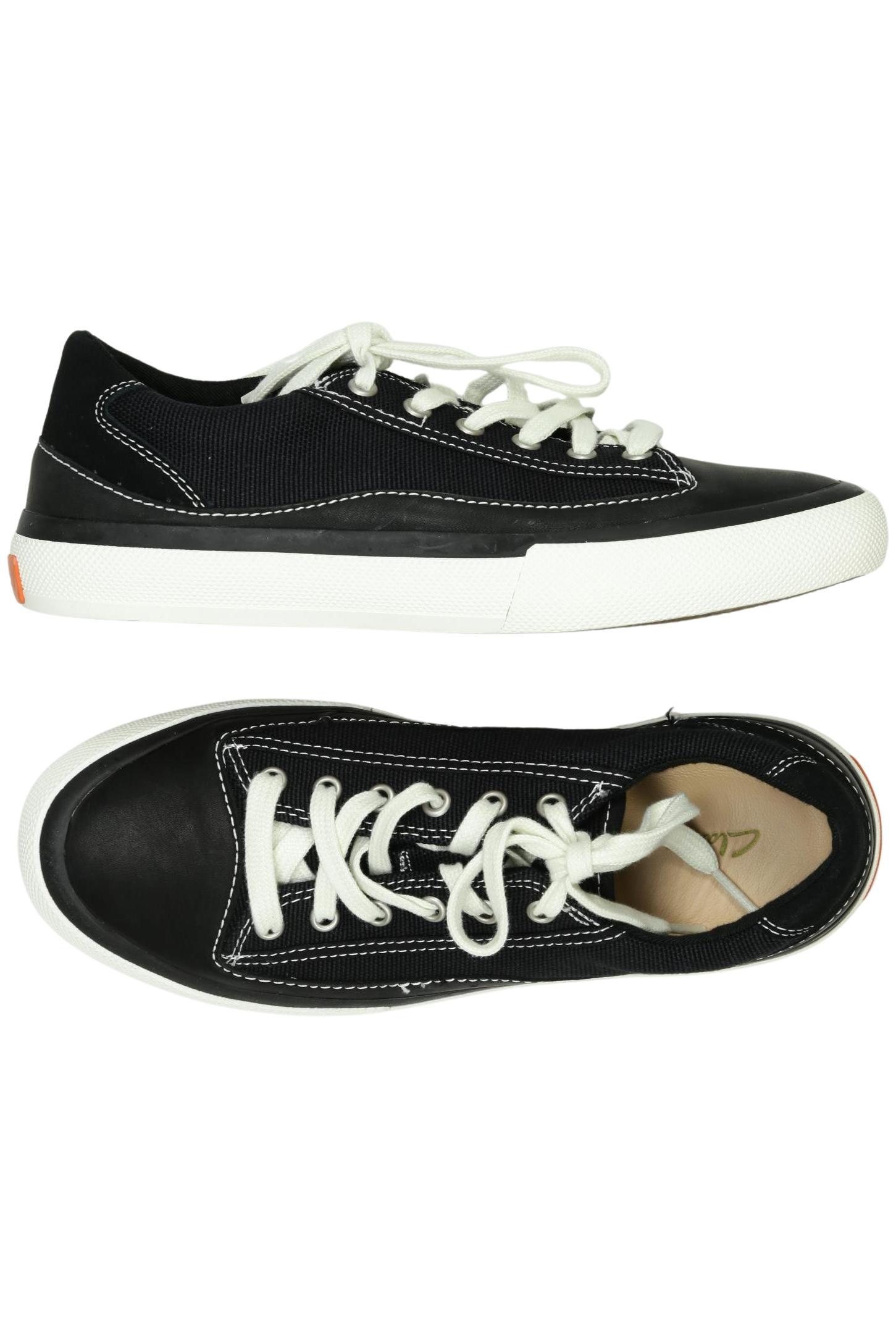 

Clarks Damen Sneakers, schwarz, Gr. 37