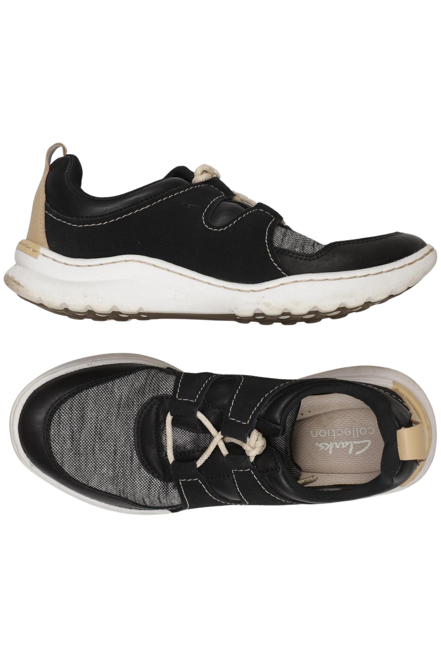 

Clarks Damen Sneakers, schwarz, Gr. 39