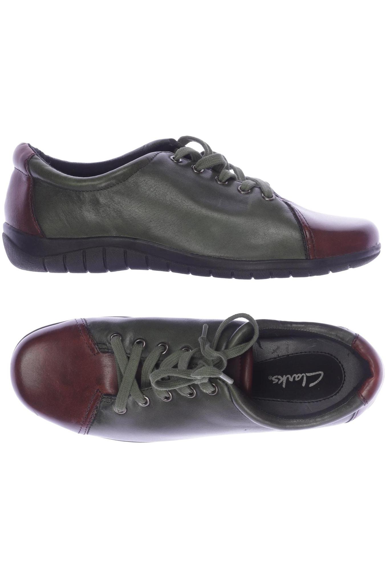 

Clarks Damen Sneakers, grün, Gr. 39