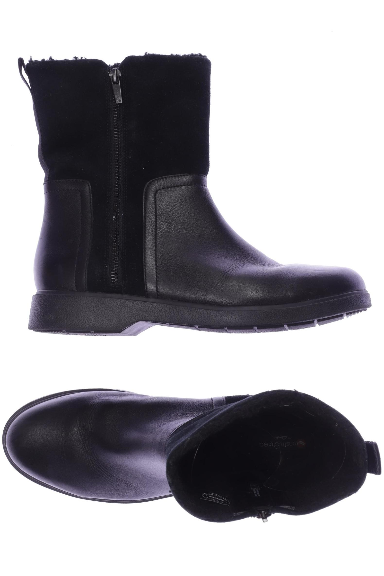 

Clarks Damen Stiefel, schwarz, Gr. 42
