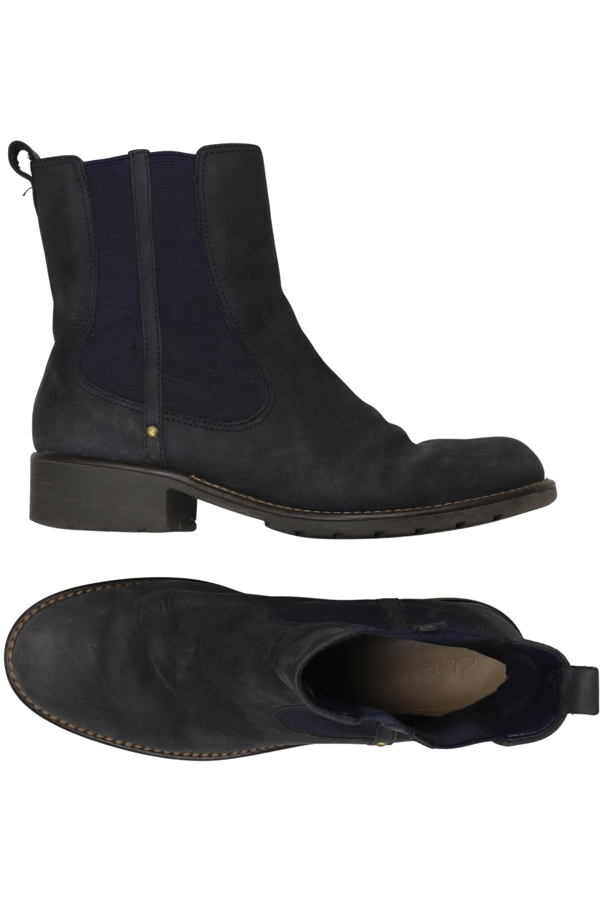 

Clarks Damen Stiefel, marineblau, Gr. 41
