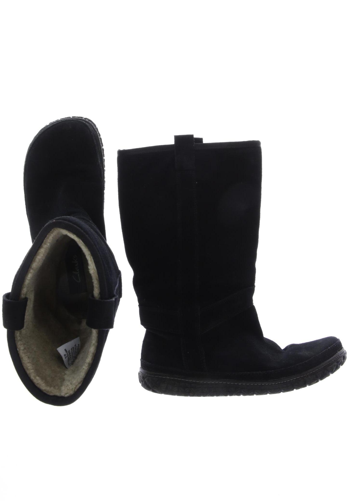 

Clarks Damen Stiefel, schwarz, Gr. 5