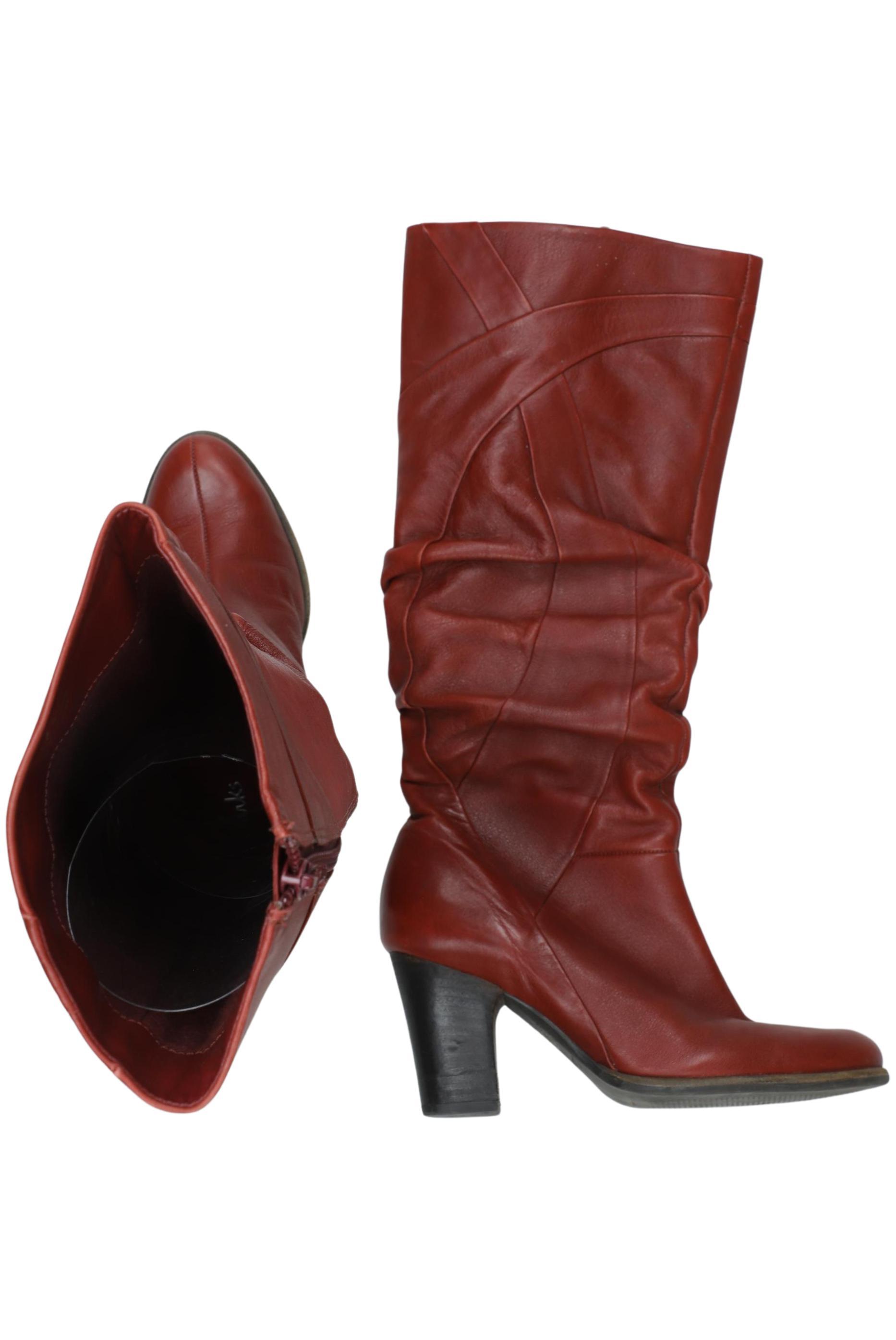 

Clarks Damen Stiefel, rot, Gr. 4