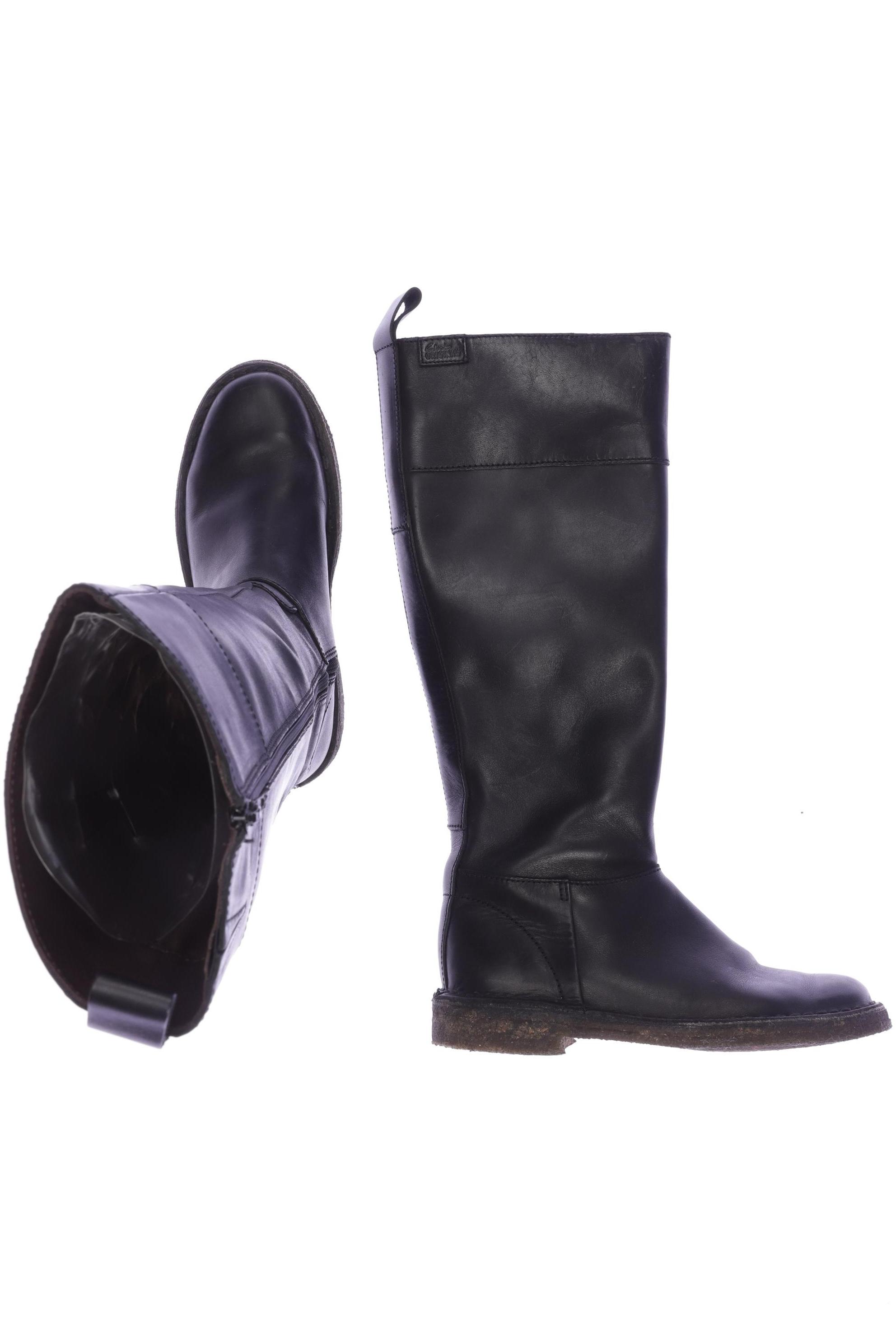 

Clarks Damen Stiefel, schwarz, Gr. 4