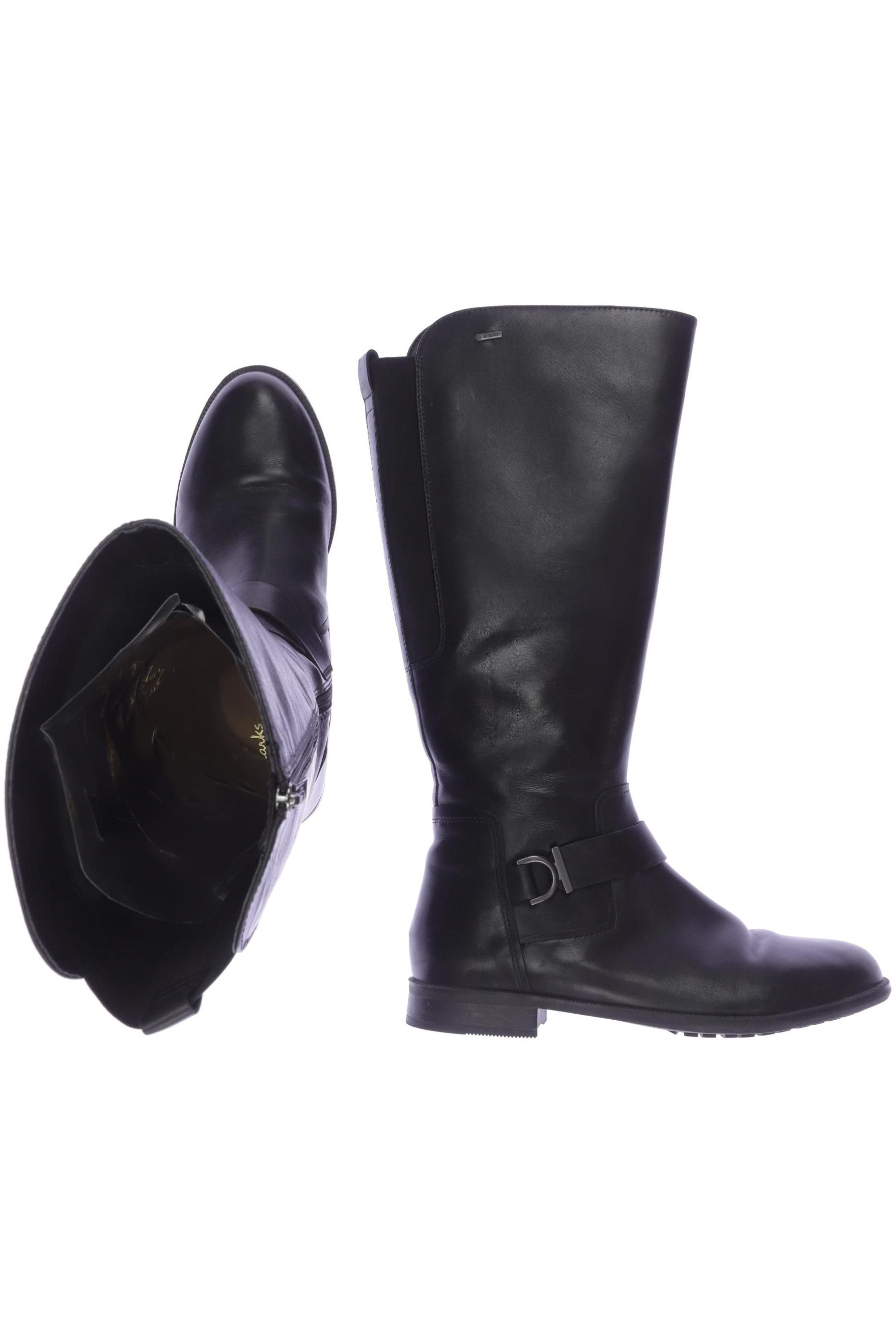 

Clarks Damen Stiefel, schwarz, Gr. 6