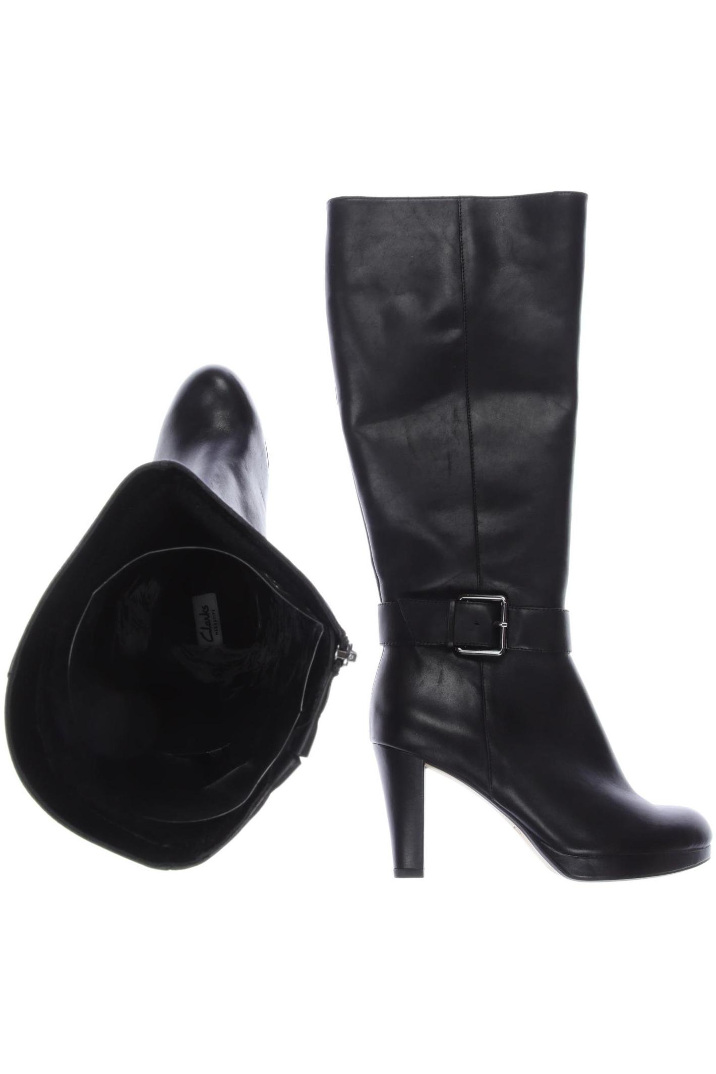 

Clarks Damen Stiefel, schwarz, Gr. 38