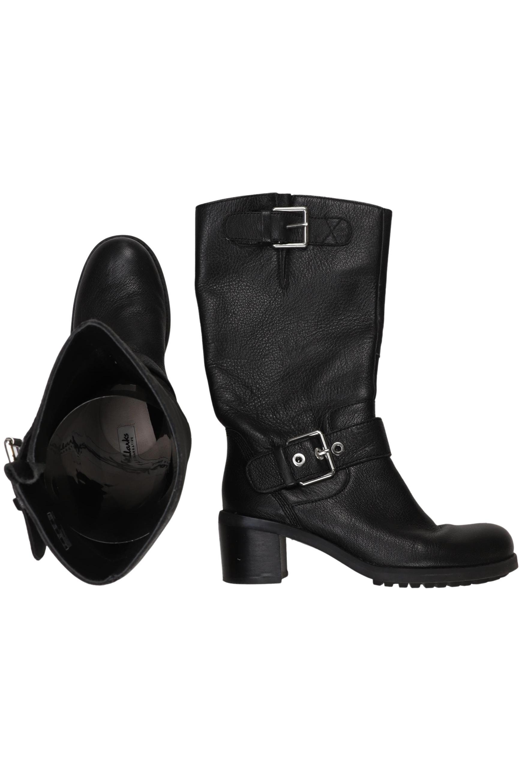 

Clarks Damen Stiefel, schwarz, Gr. 39.5