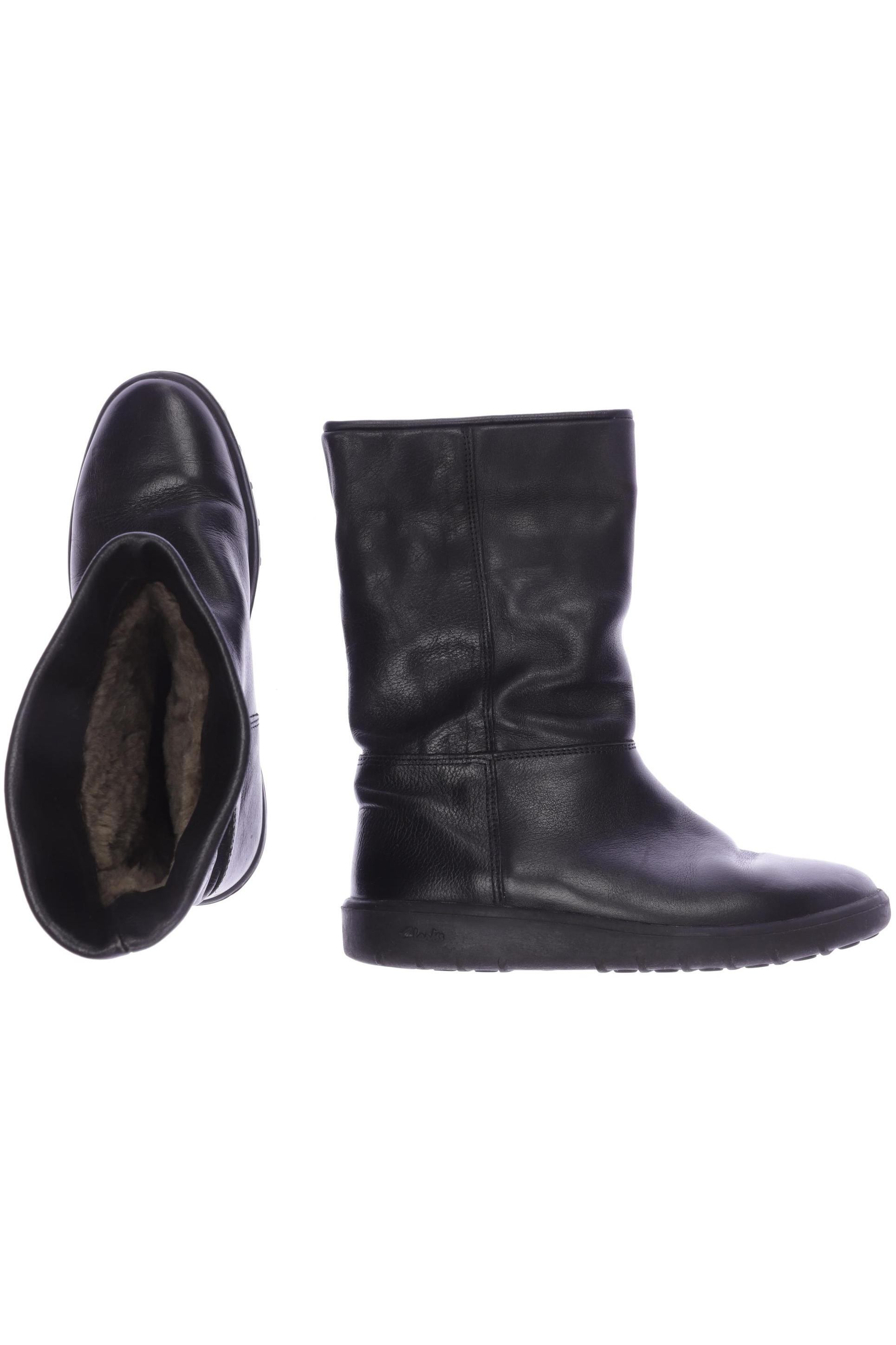 

Clarks Damen Stiefel, schwarz, Gr. 8