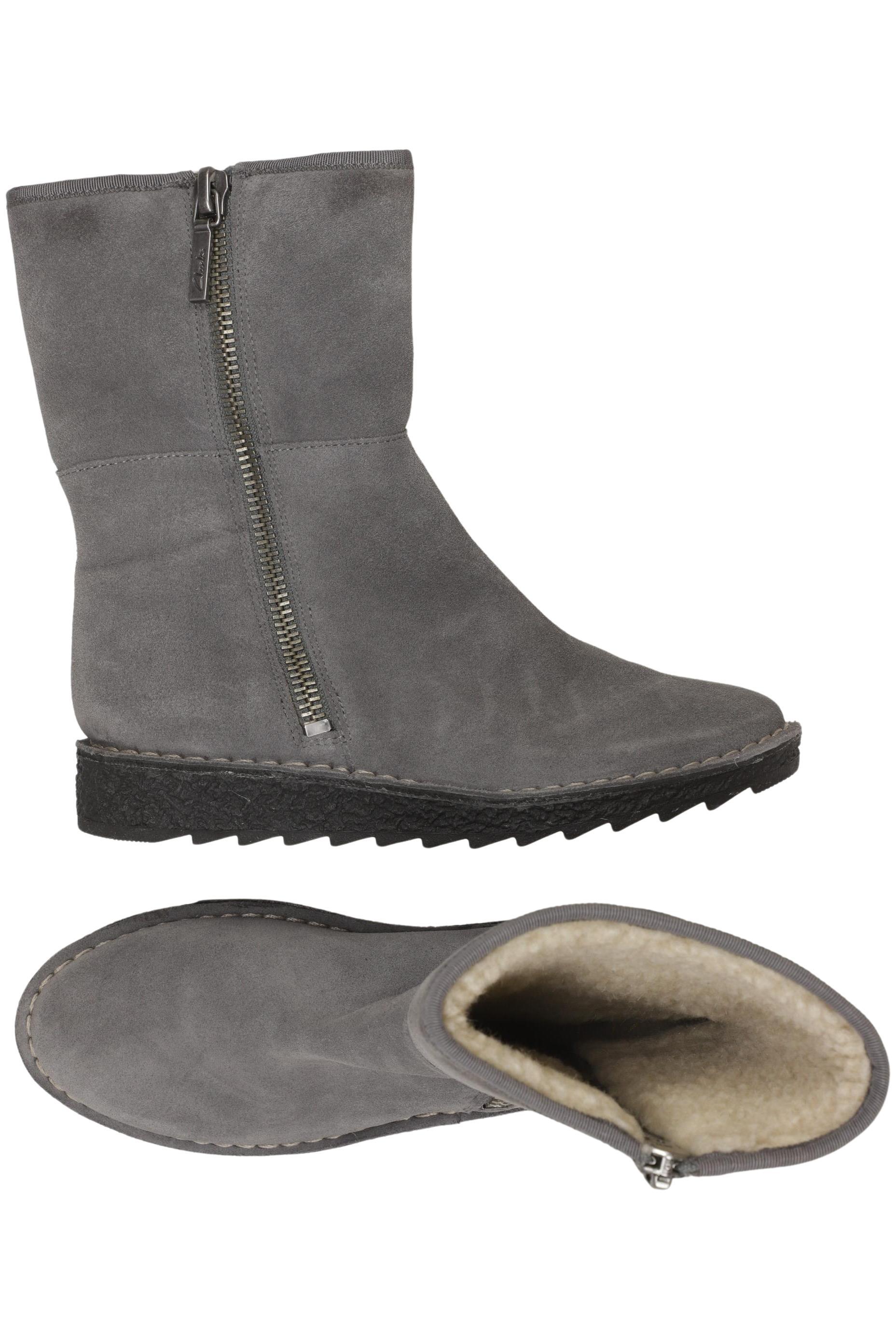 

Clarks Damen Stiefel, grau, Gr. 38