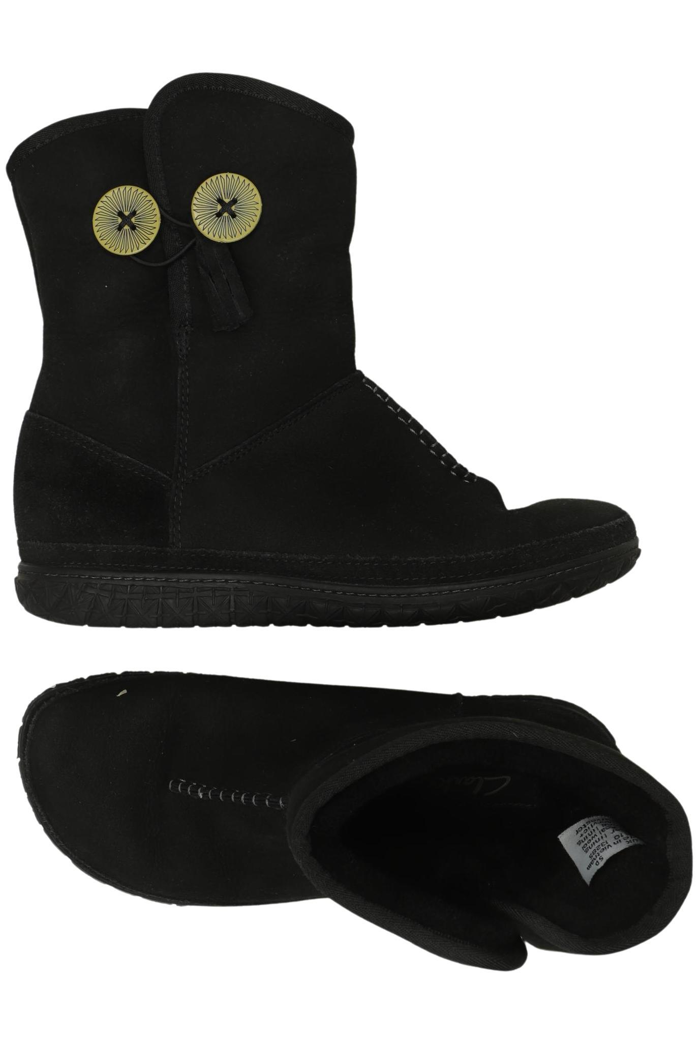 

Clarks Damen Stiefel, schwarz, Gr. 5