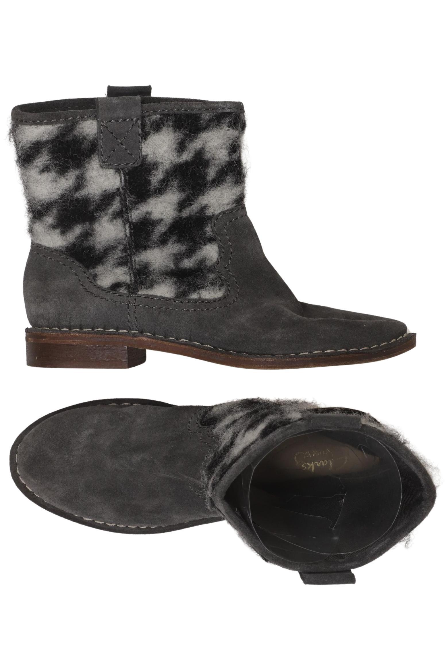 

Clarks Damen Stiefelette, grau, Gr. 40