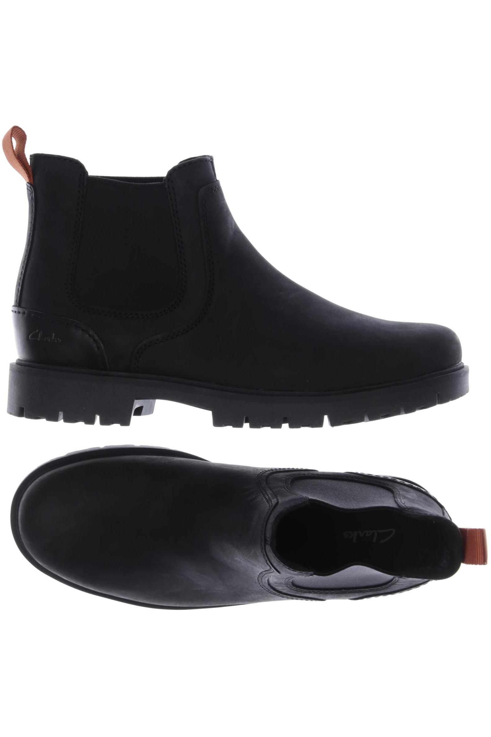 

Clarks Damen Stiefelette, schwarz, Gr. 42.5