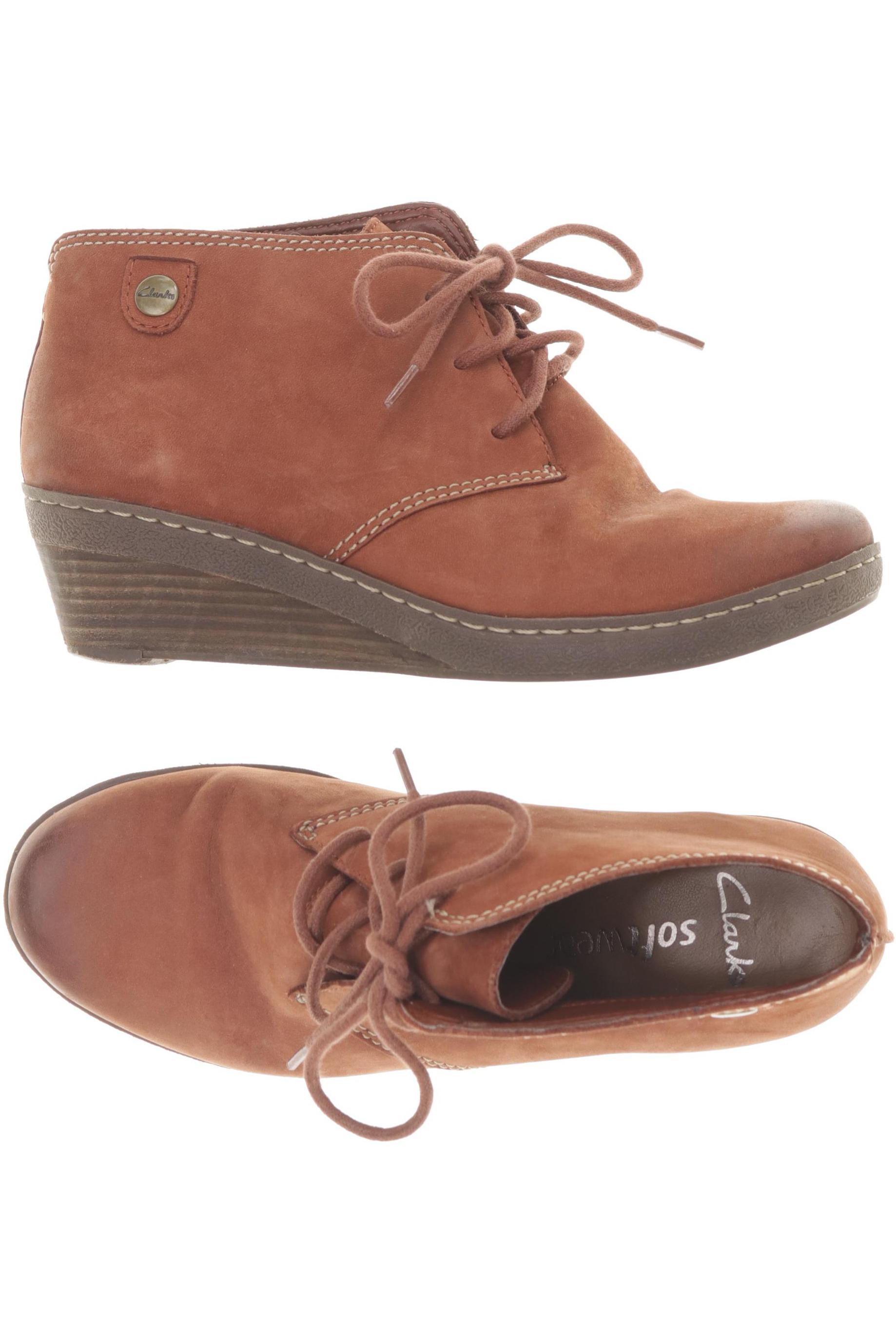 

Clarks Damen Stiefelette, braun, Gr. 4