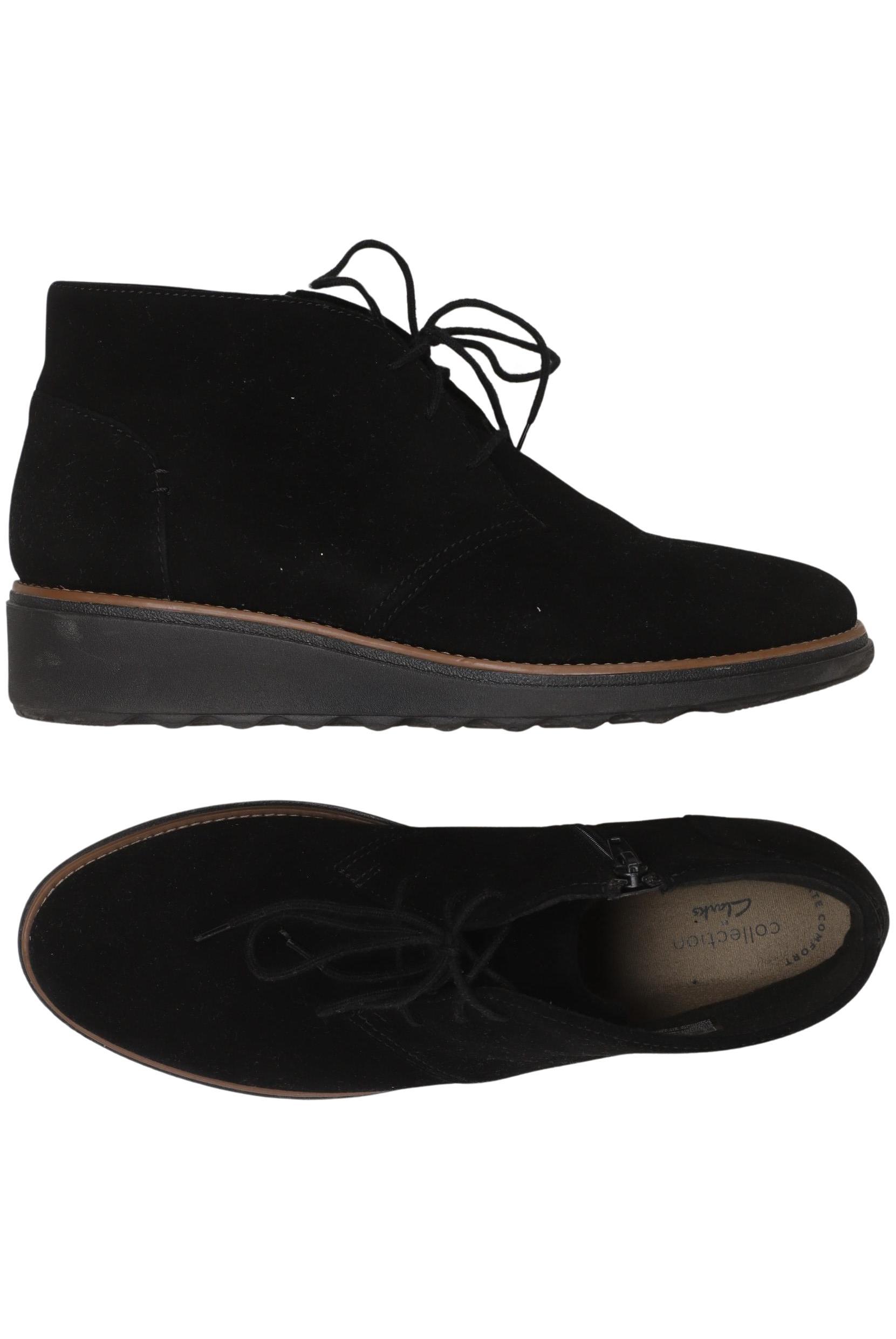 

Clarks Damen Stiefelette, schwarz, Gr. 41