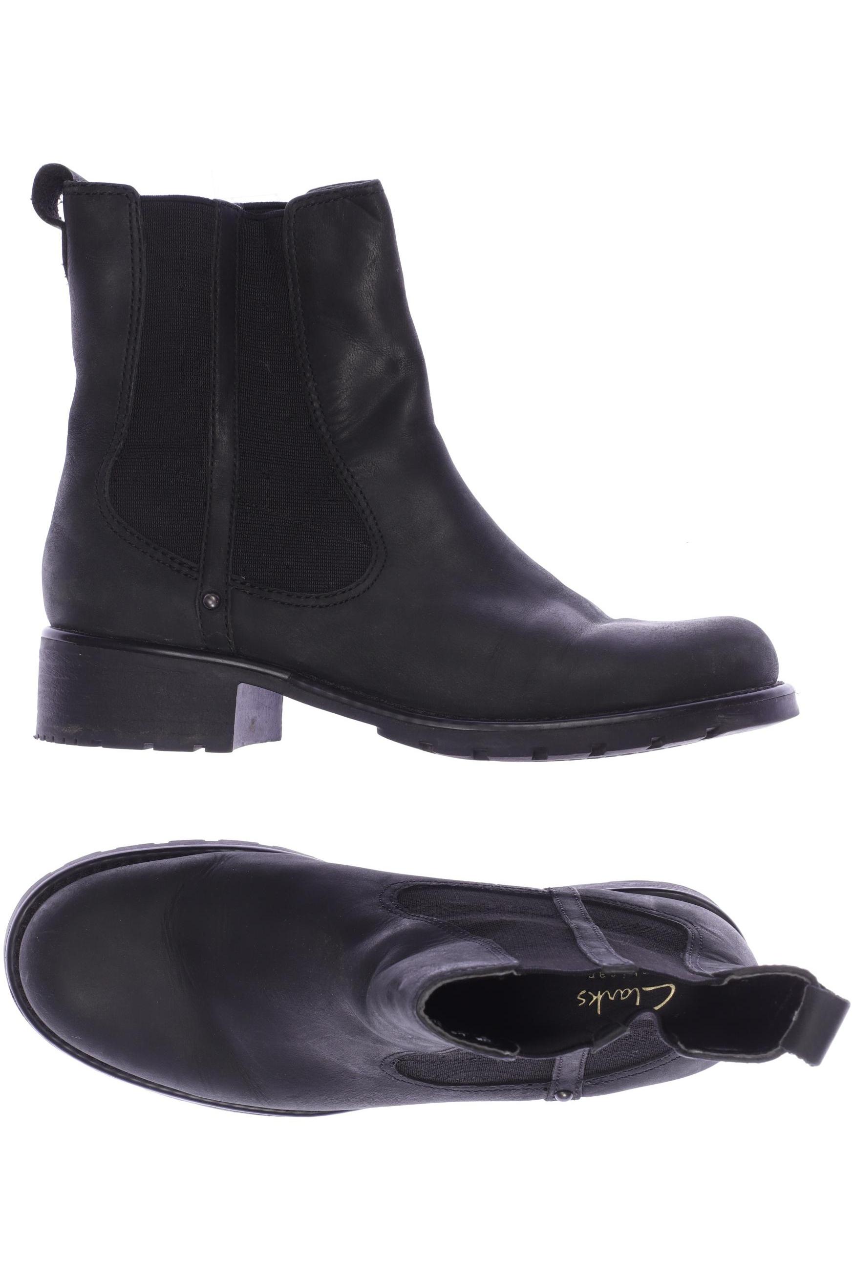 

Clarks Damen Stiefelette, schwarz, Gr. 38