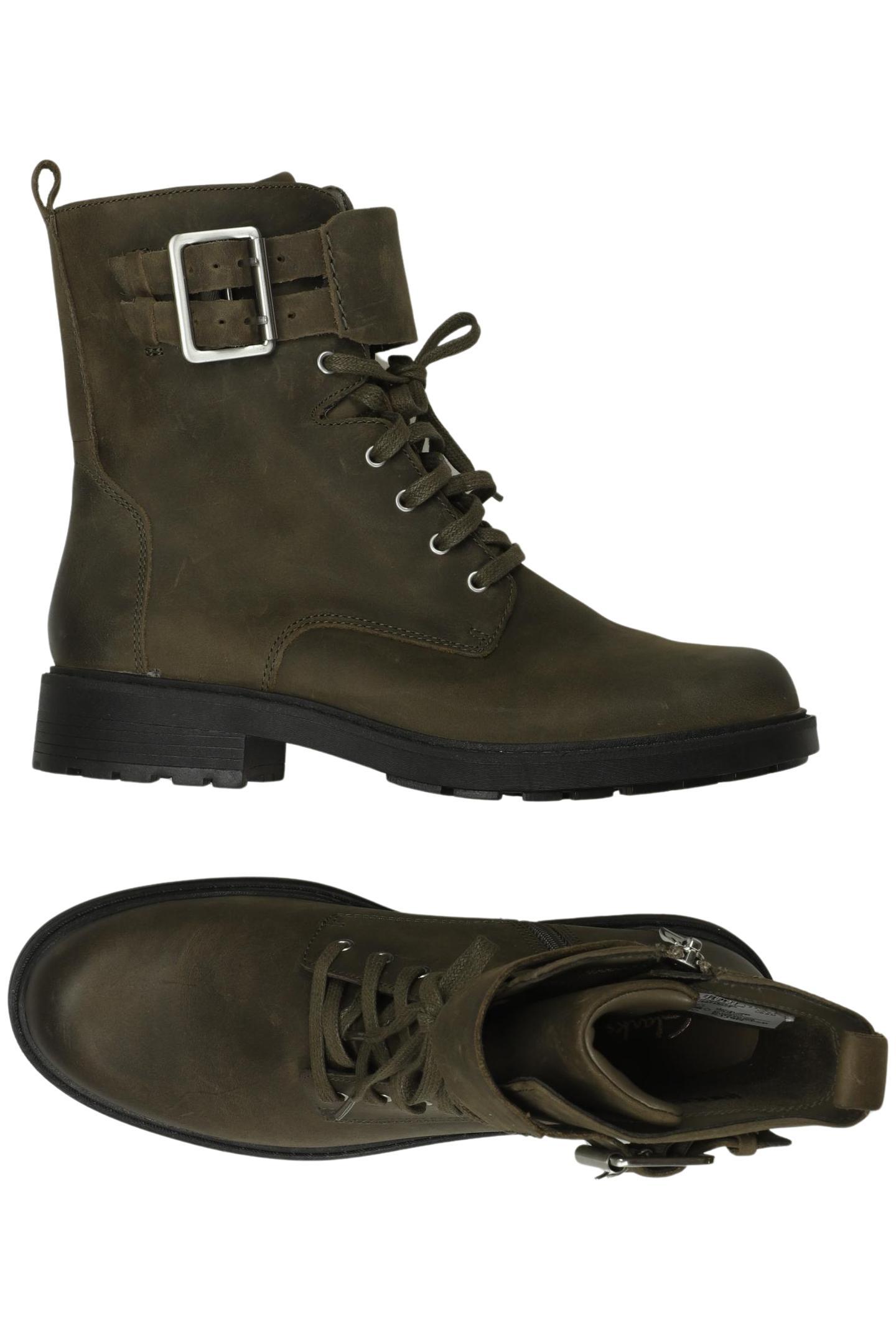 

Clarks Damen Stiefelette, grün, Gr. 39