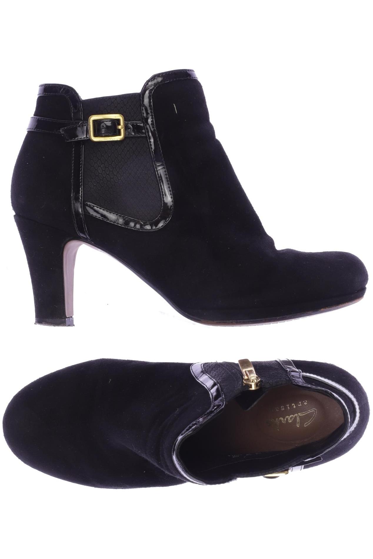 

Clarks Damen Stiefelette, schwarz, Gr. 38