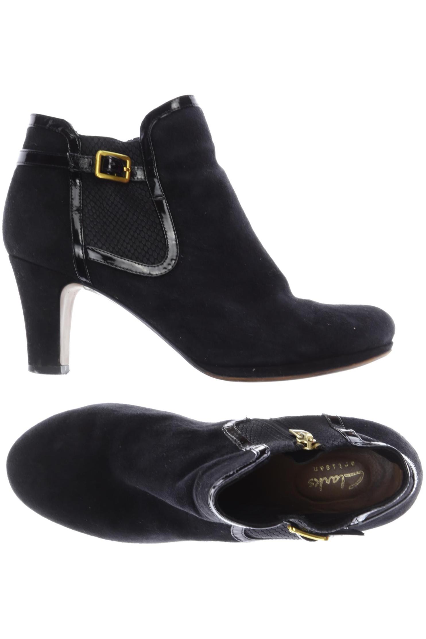 

Clarks Damen Stiefelette, schwarz, Gr. 39