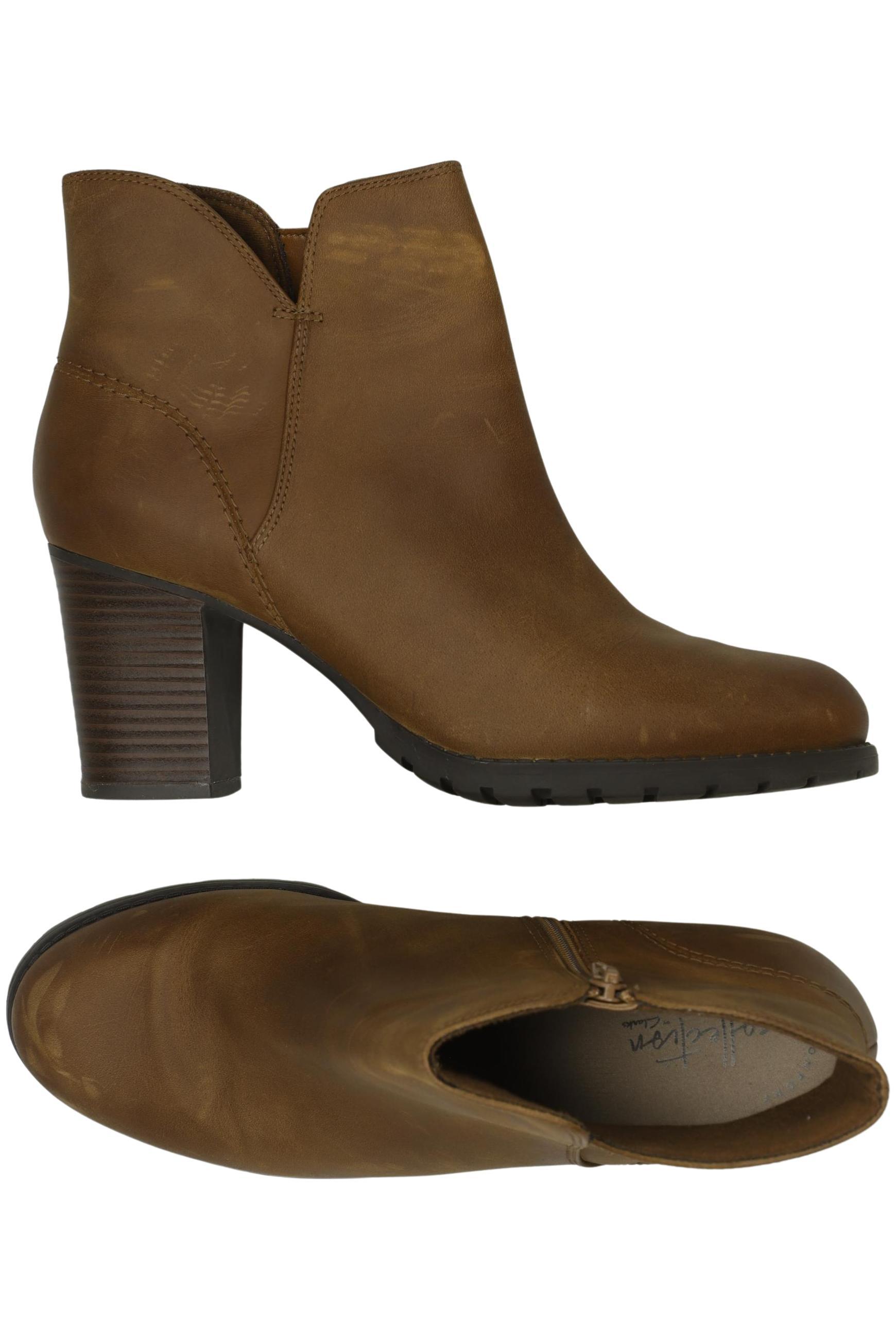 

Clarks Damen Stiefelette, braun, Gr. 40