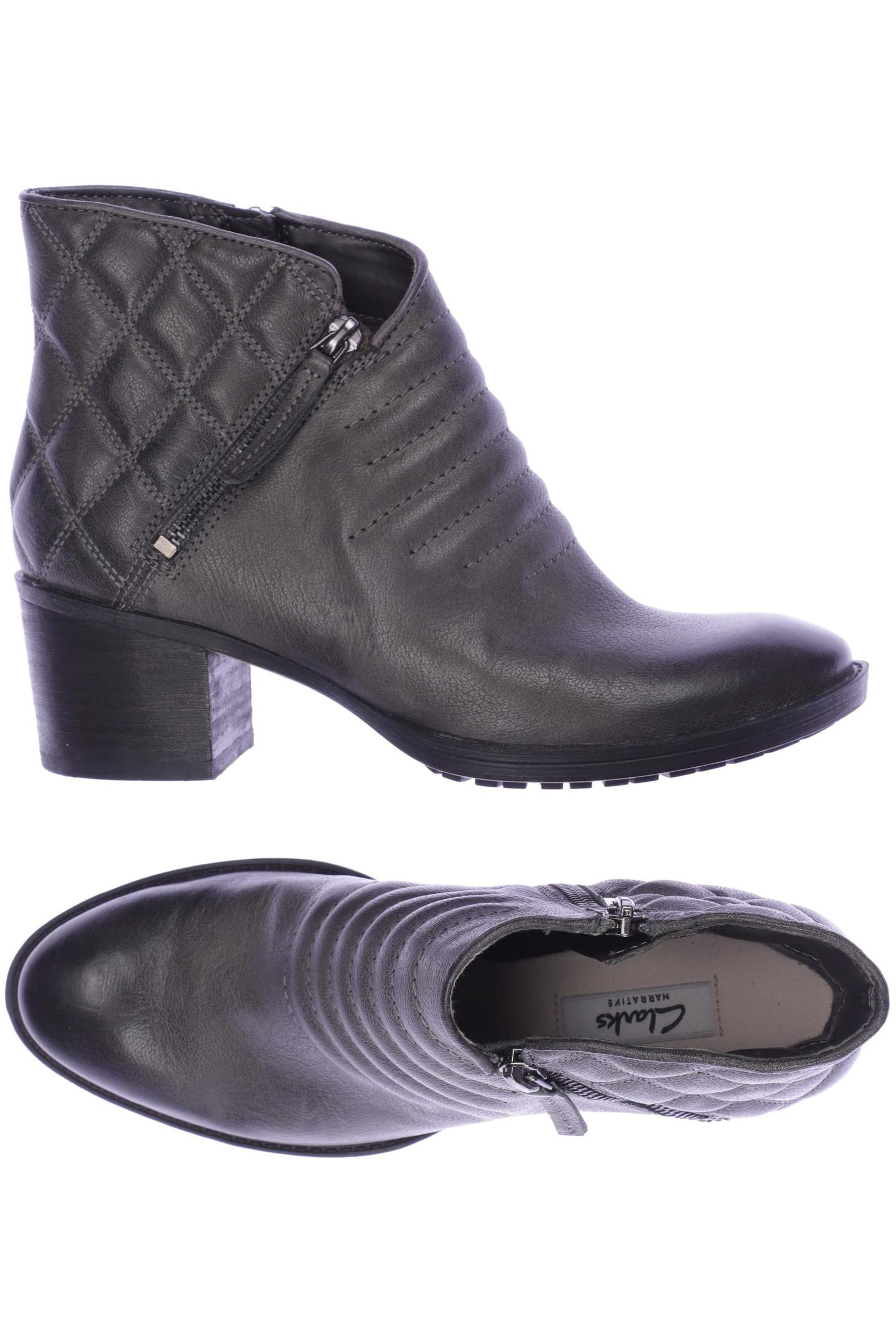 

Clarks Damen Stiefelette, grau, Gr. 4