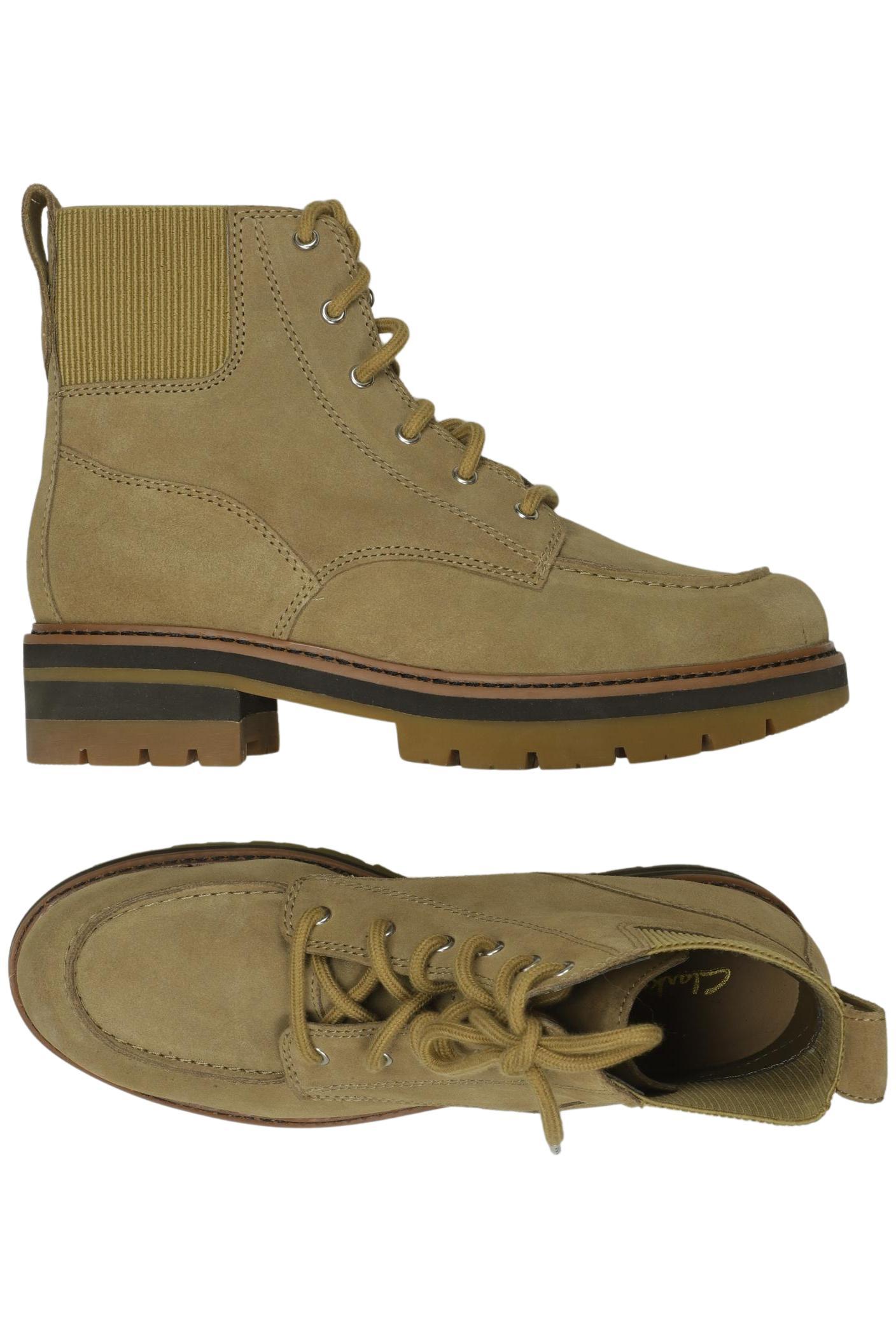 

Clarks Damen Stiefelette, beige, Gr. 41