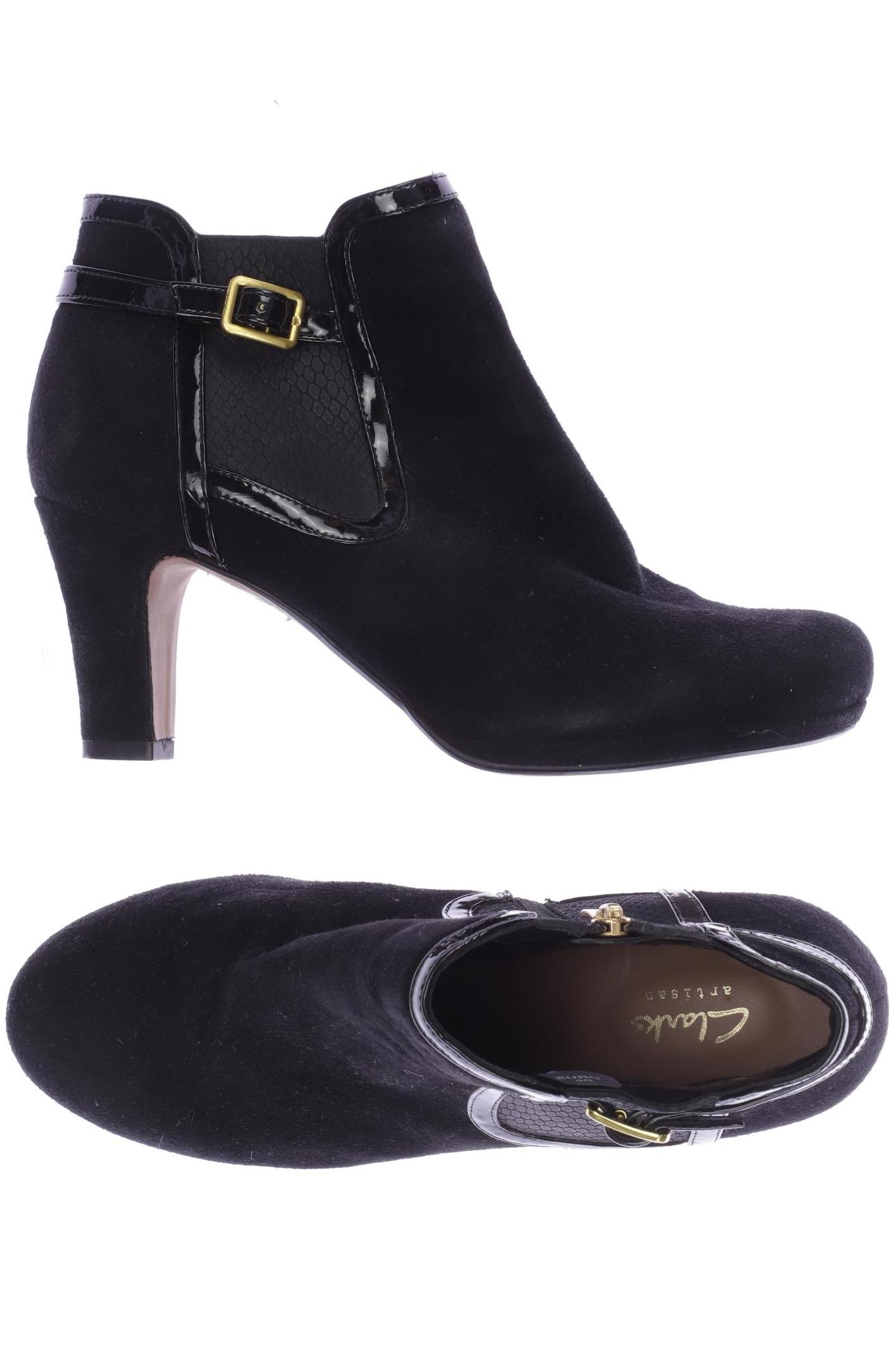 

Clarks Damen Stiefelette, schwarz, Gr. 40
