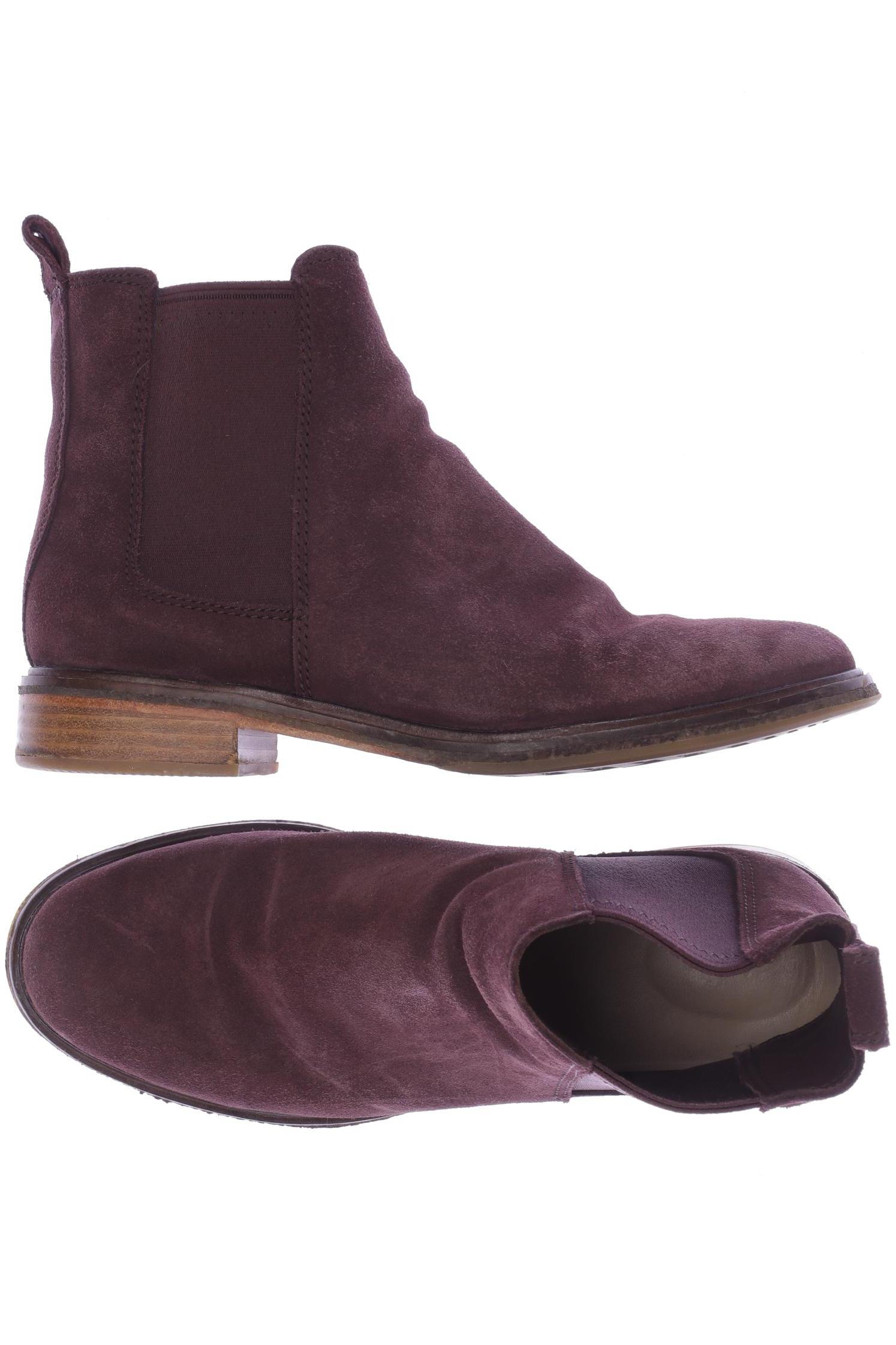 

Clarks Damen Stiefelette, bordeaux, Gr. 39