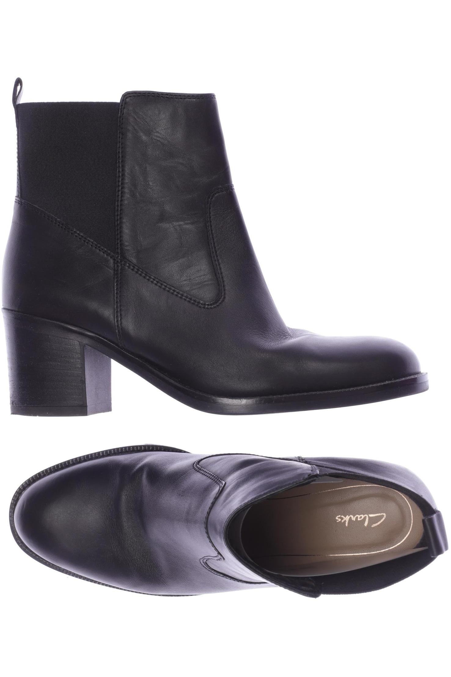 

Clarks Damen Stiefelette, schwarz, Gr. 5.5