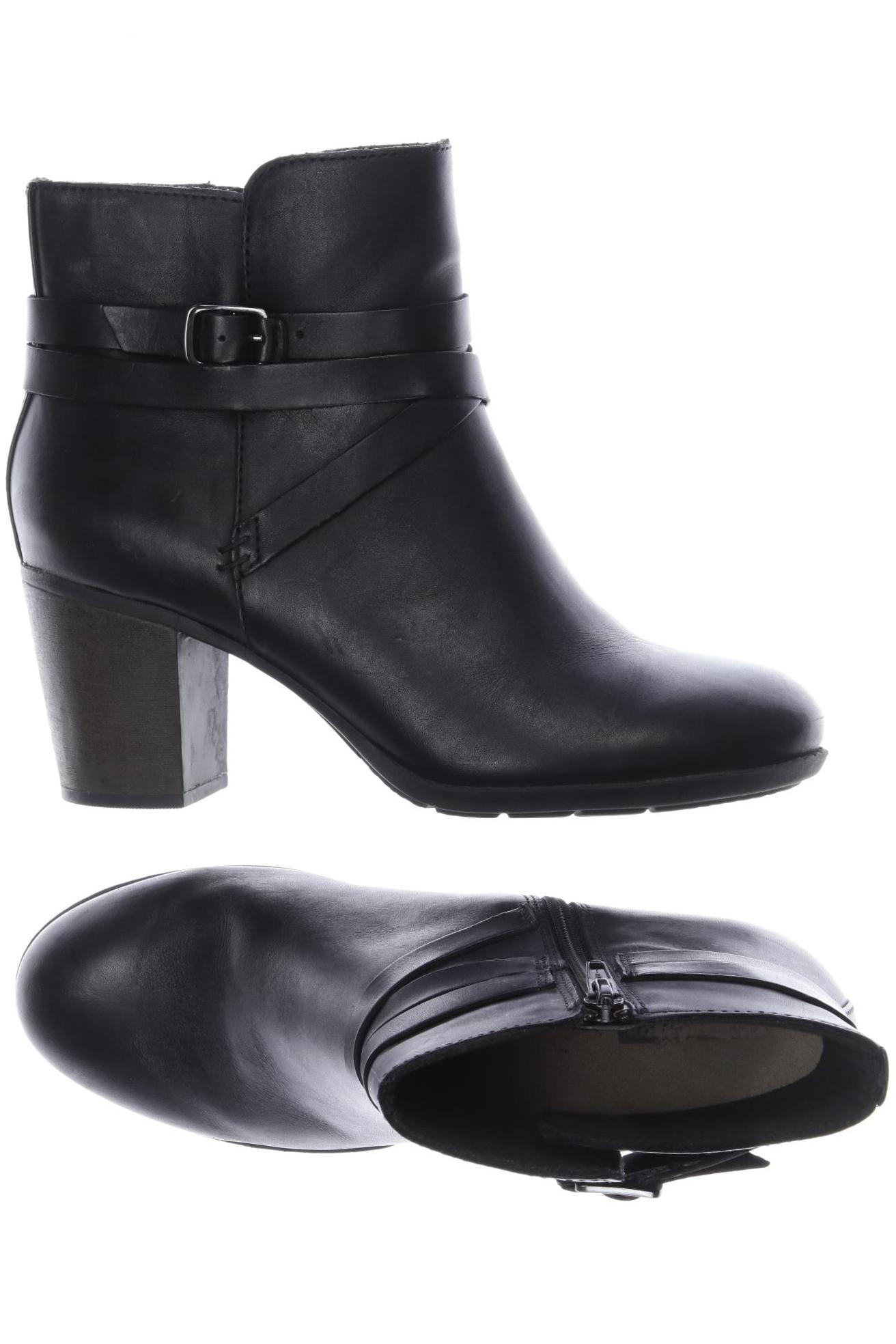 

Clarks Damen Stiefelette, schwarz, Gr. 37.5