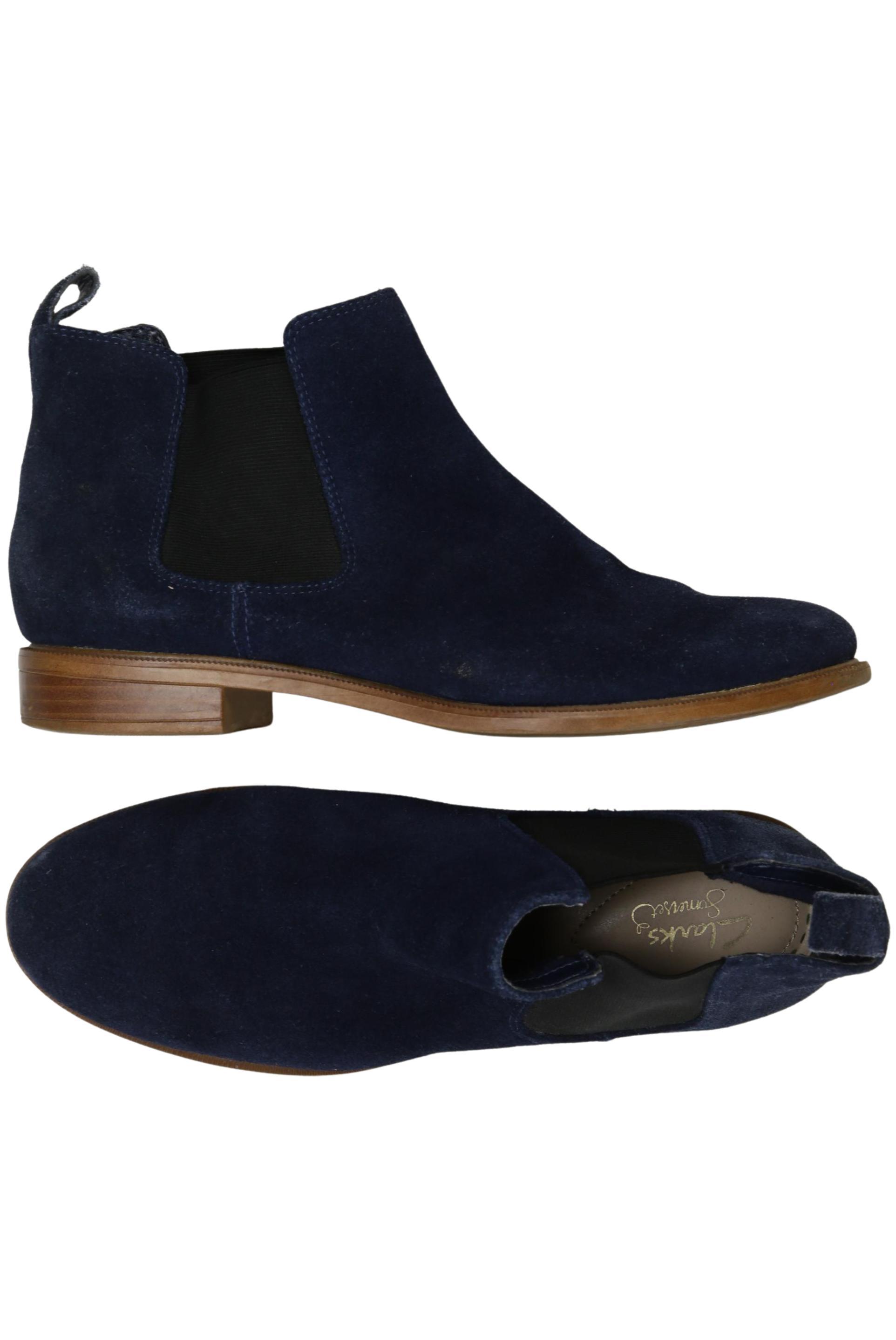 

Clarks Damen Stiefelette, marineblau, Gr. 38