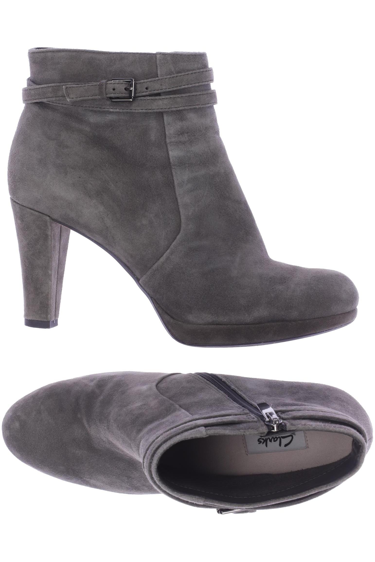 

Clarks Damen Stiefelette, grau, Gr. 7.5