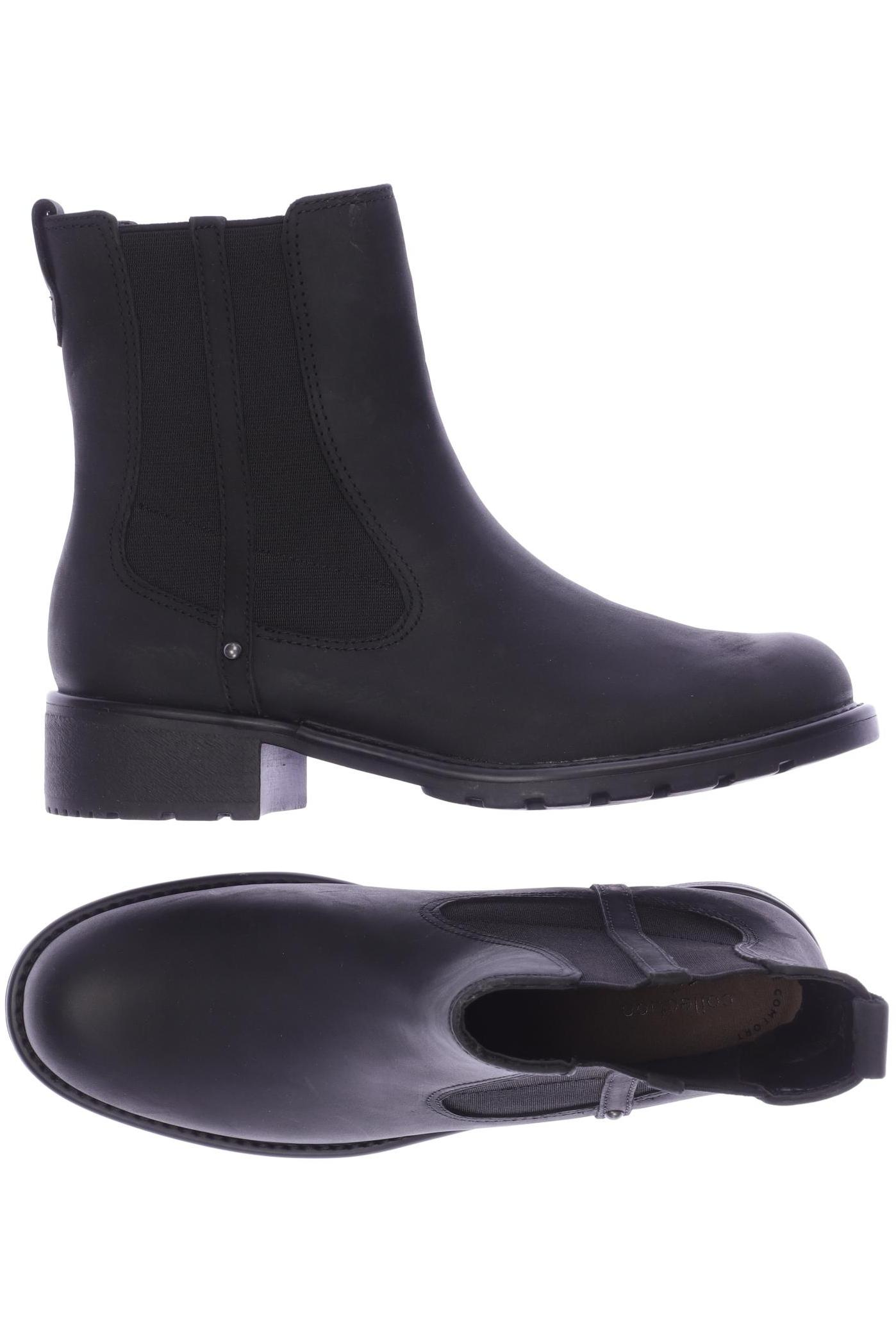 

Clarks Damen Stiefelette, schwarz, Gr. 39