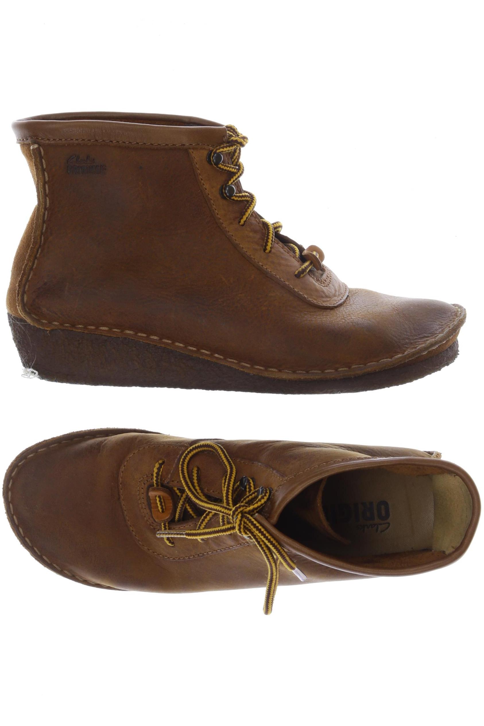 

Clarks Damen Stiefelette, braun, Gr. 5