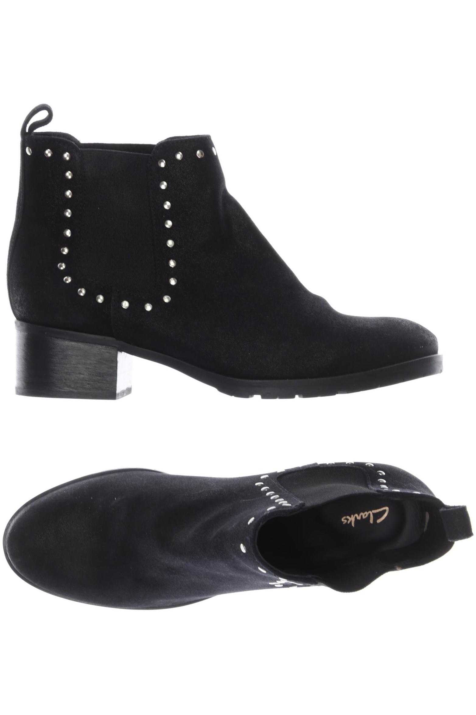 

Clarks Damen Stiefelette, schwarz, Gr. 41
