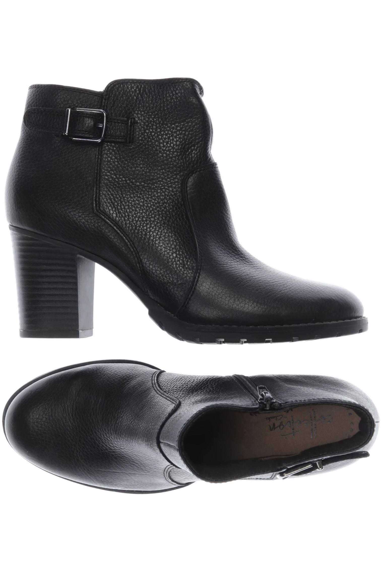 

Clarks Damen Stiefelette, schwarz, Gr. 39