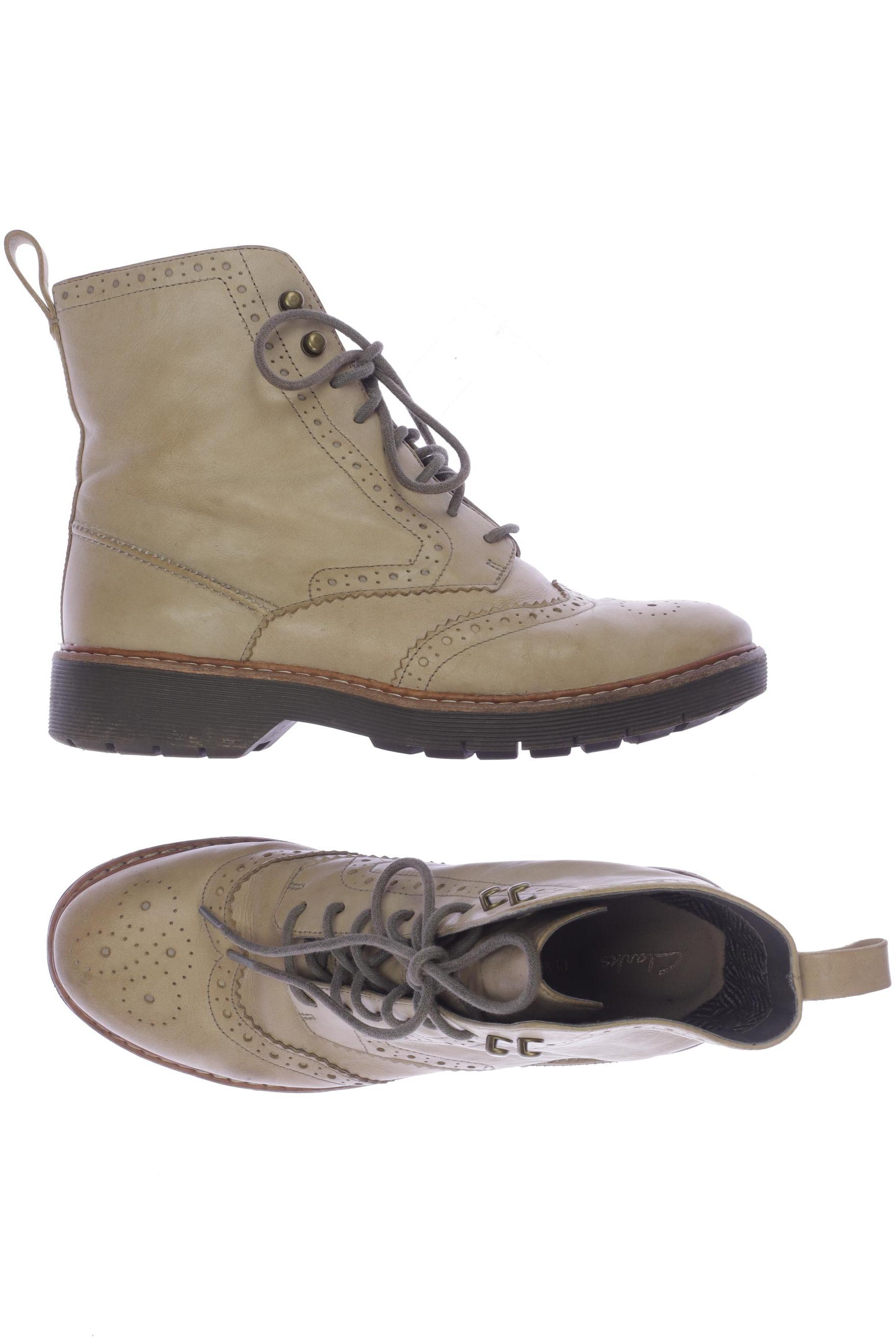 

Clarks Damen Stiefelette, beige, Gr. 39