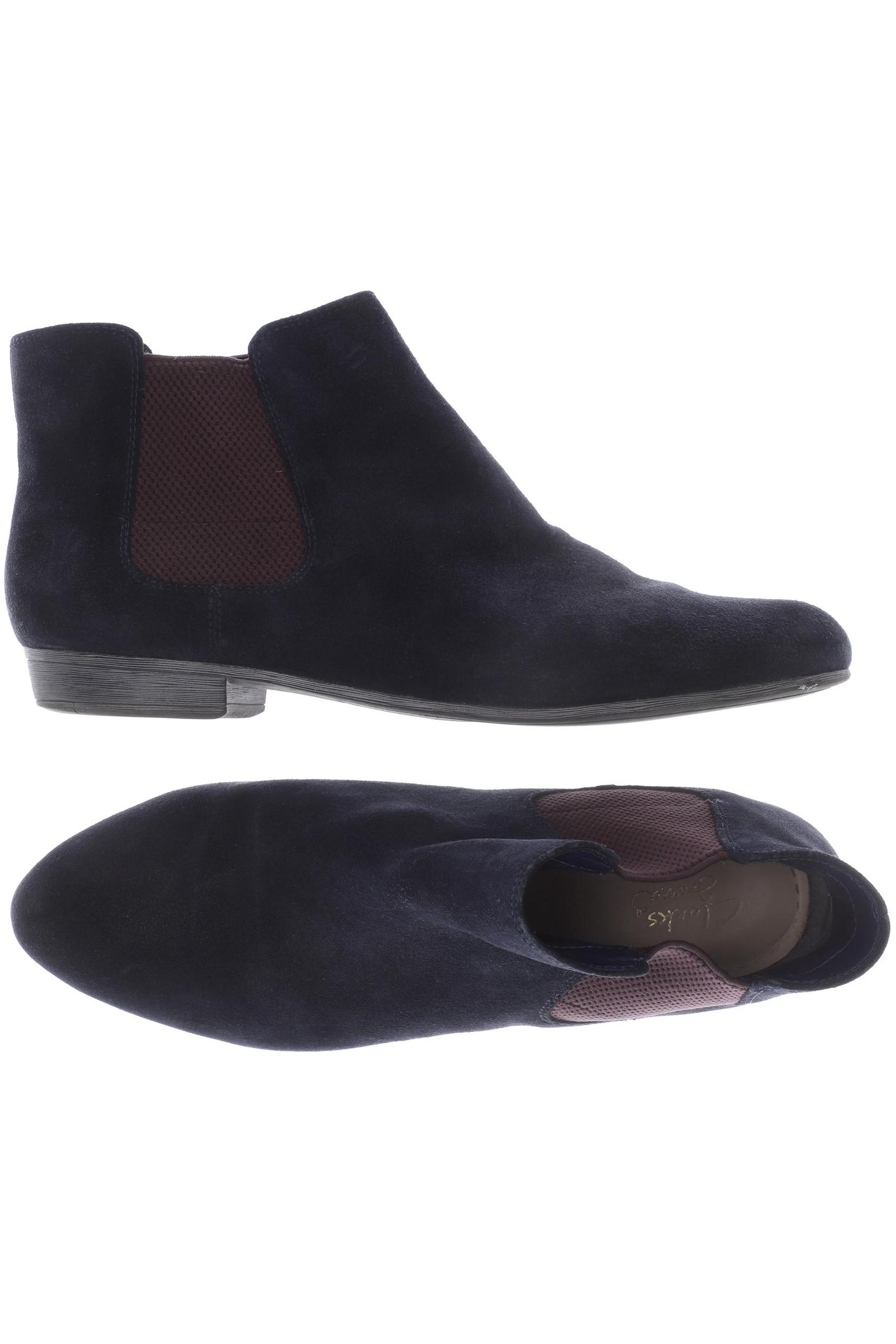 

Clarks Damen Stiefelette, marineblau, Gr. 41