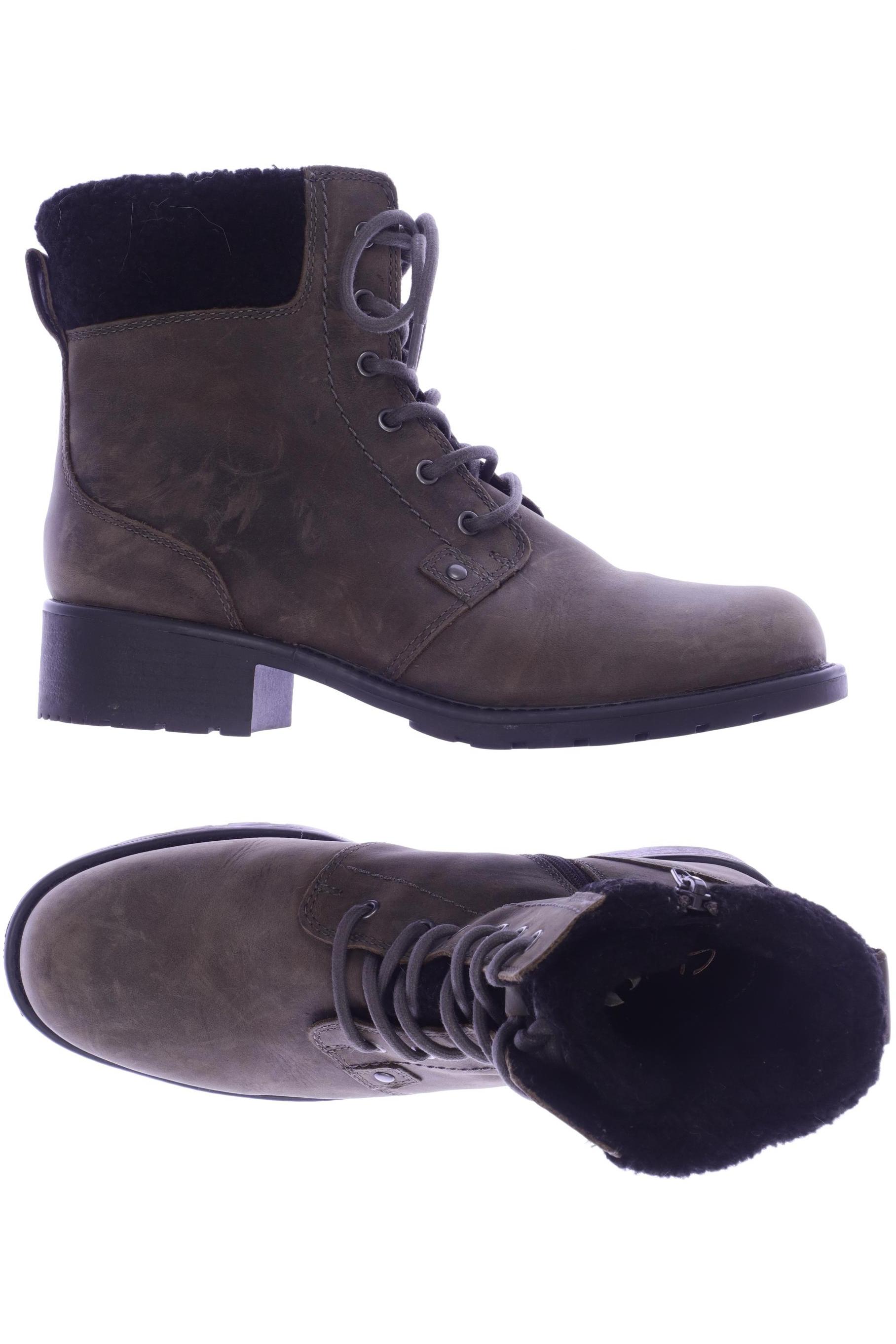 

Clarks Damen Stiefelette, grau, Gr. 40