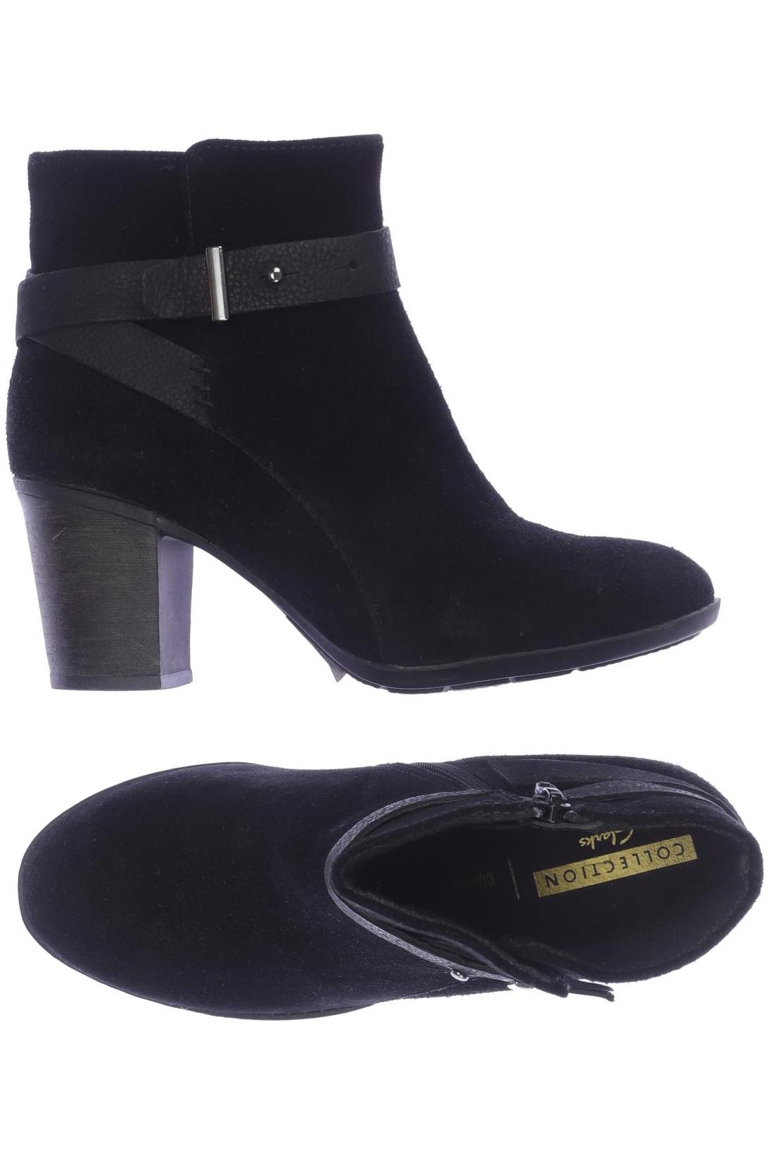

Clarks Damen Stiefelette, schwarz, Gr. 4