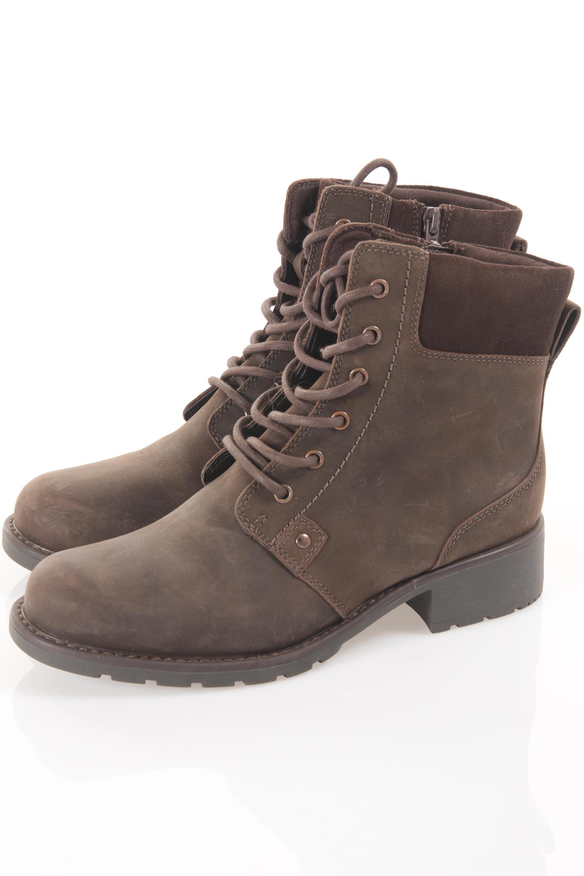 

Clarks Damen Stiefelette, braun, Gr. 40